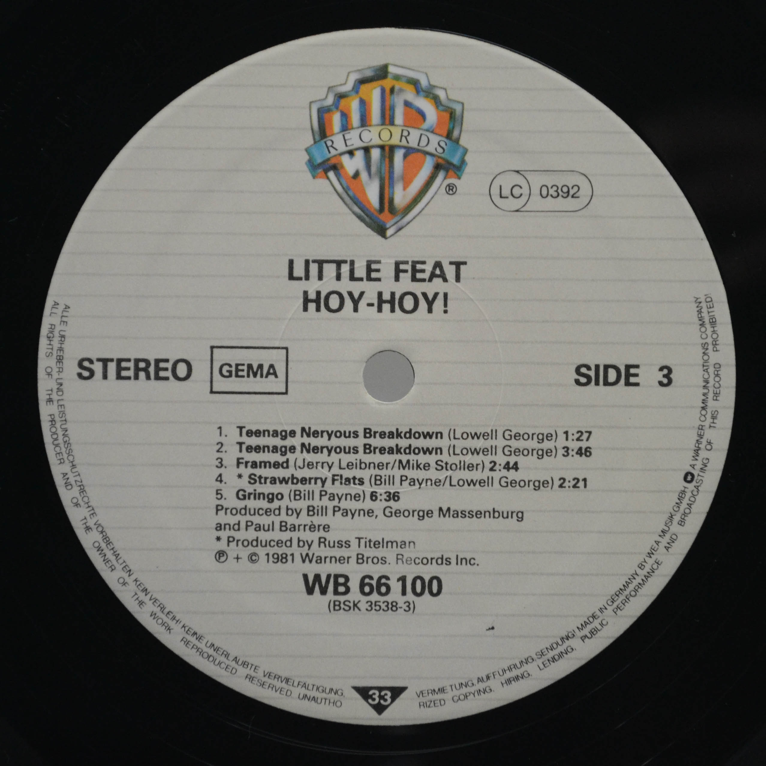 Виниловая пластинка Little Feat — Hoy-Hoy! (2LP, booklet), 1981