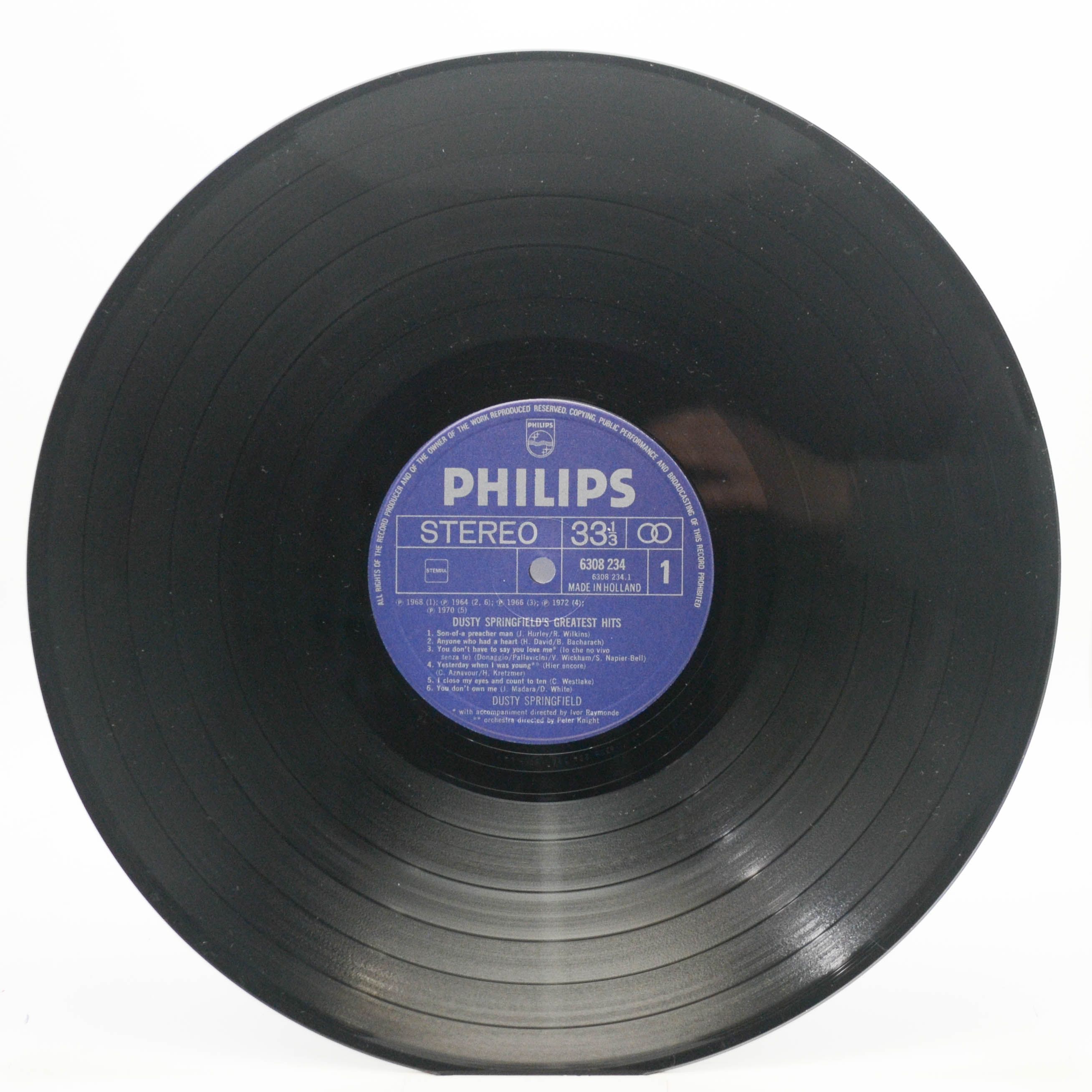 Dusty Springfield — Greatest Hits, 1974