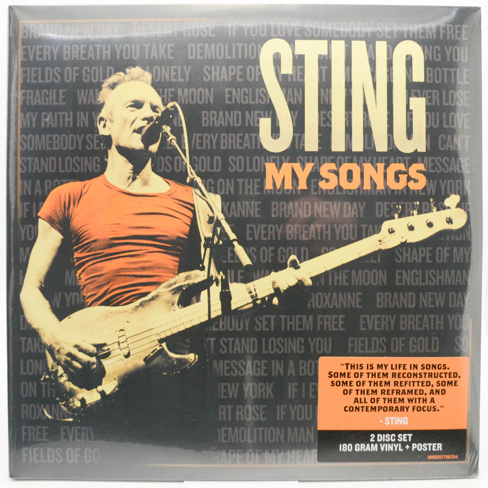 Sting — My Songs (2LP), 2019