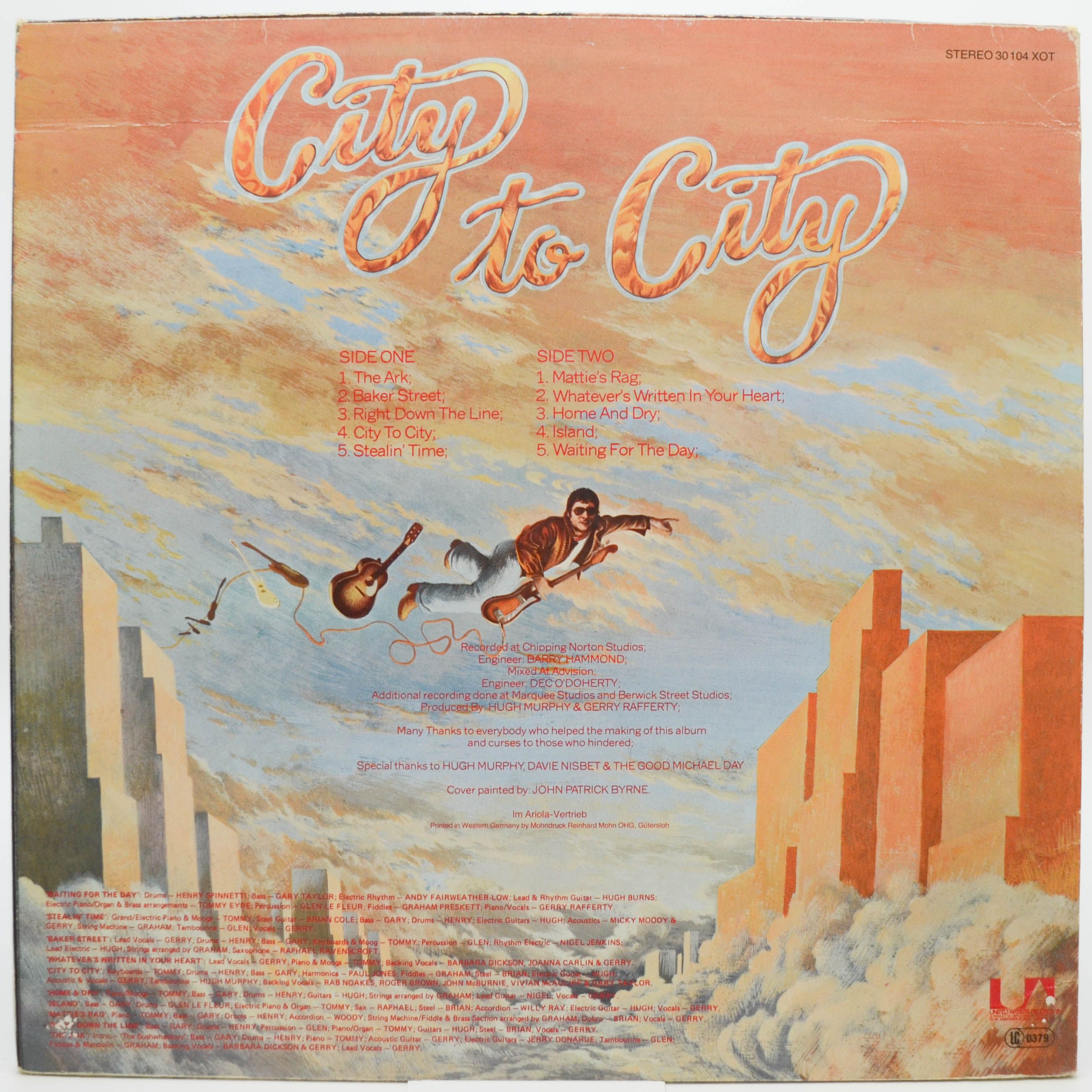 Gerry Rafferty — City To City, 1978