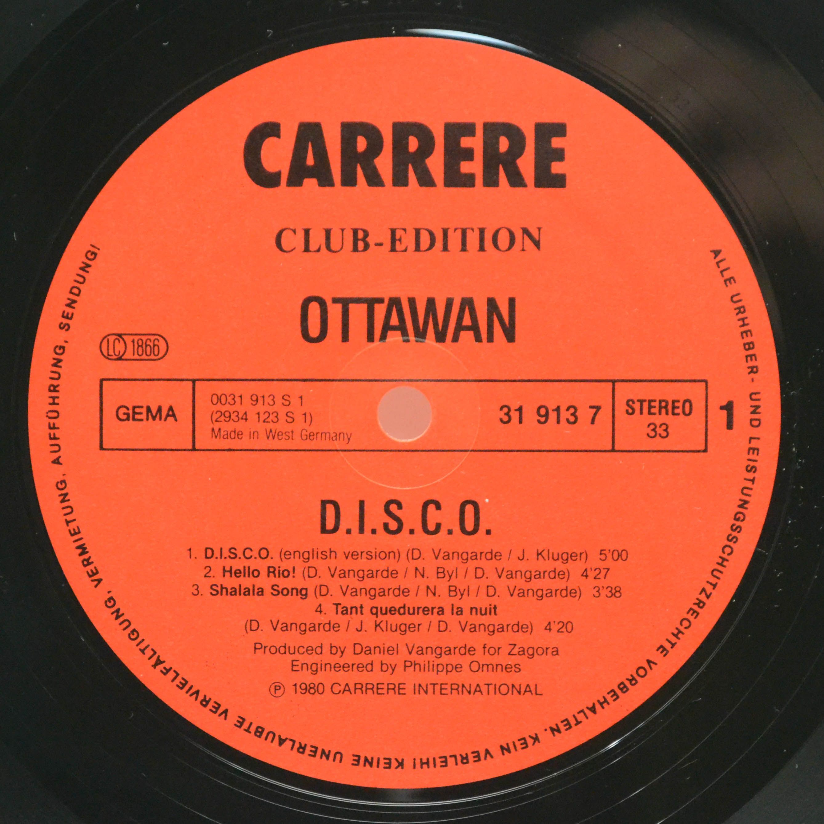 Ottawan — D.I.S.C.O., 1980