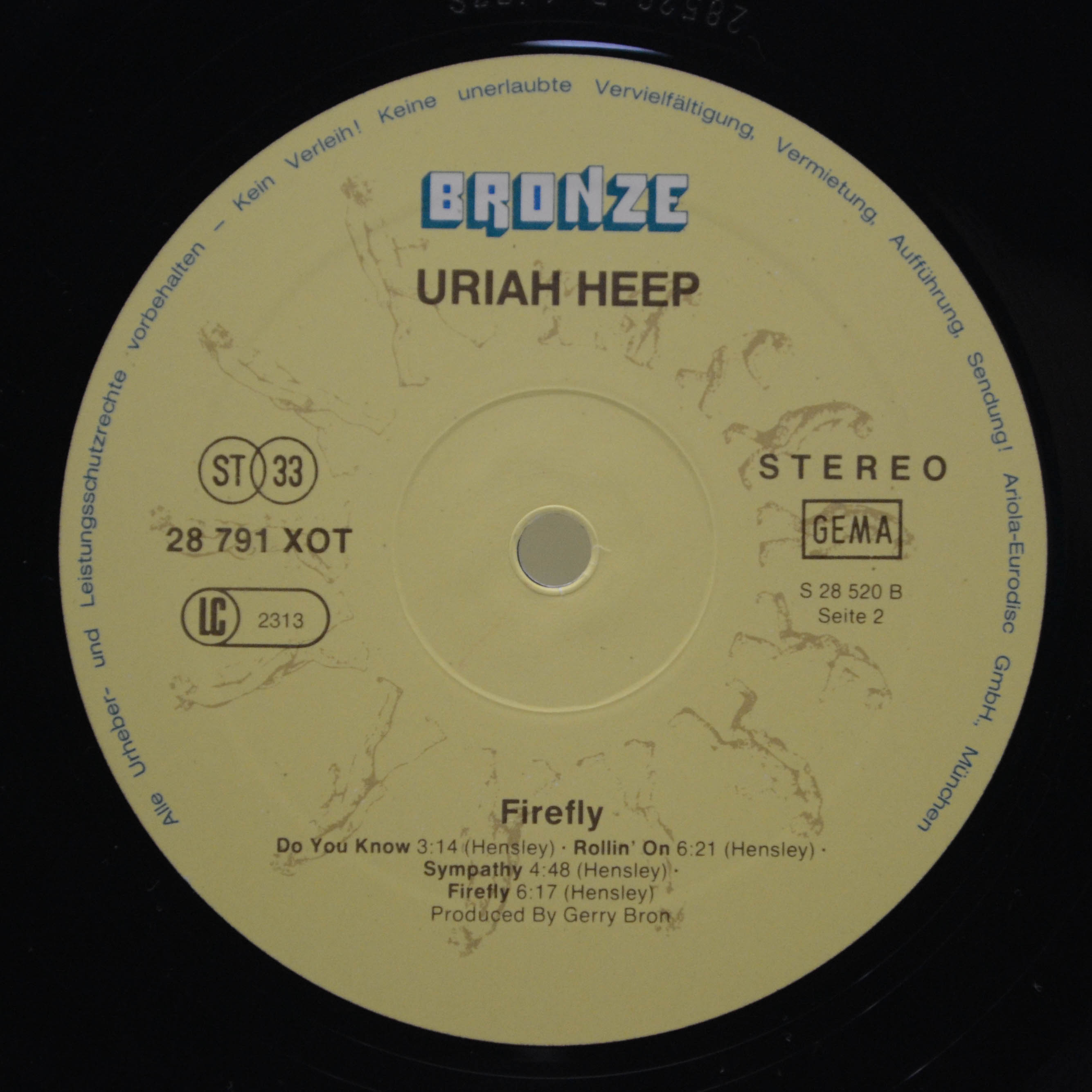 Uriah Heep — Firefly, 1977