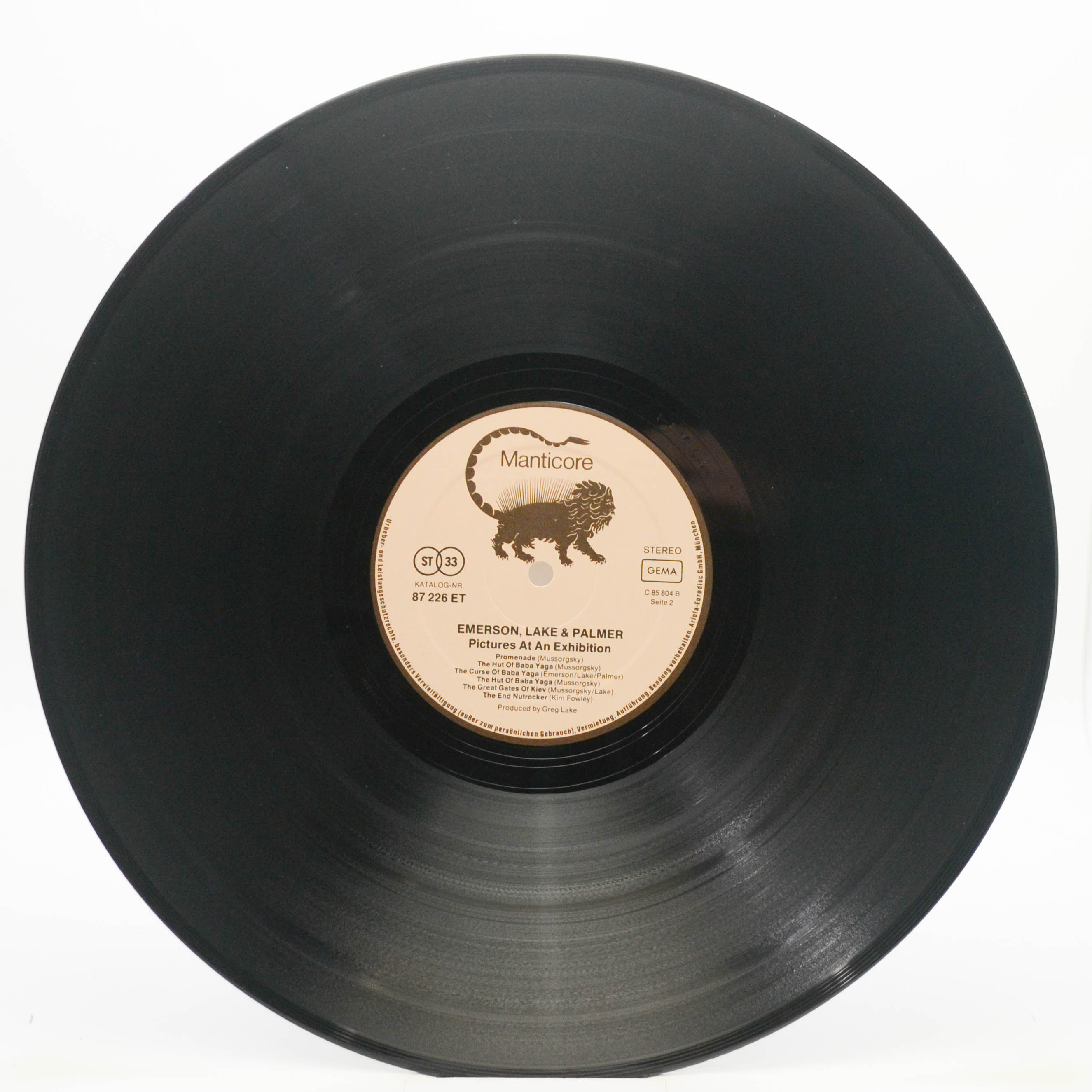 Emerson, Lake & Palmer — Pictures At An Exhibition, 1971