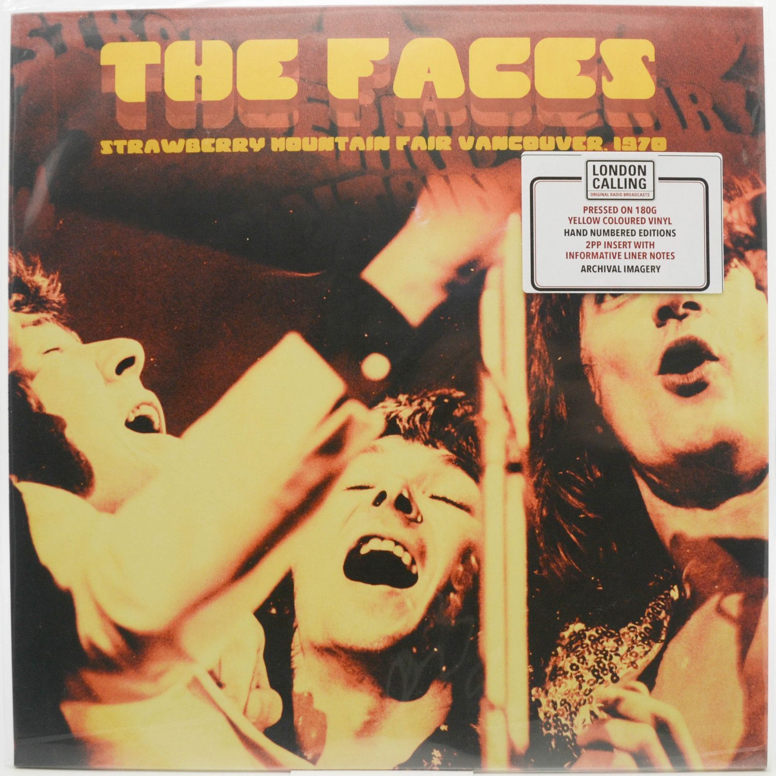 Виниловая пластинка Faces — Strawberry Mountain Fair Vancouver, 1970, 2022