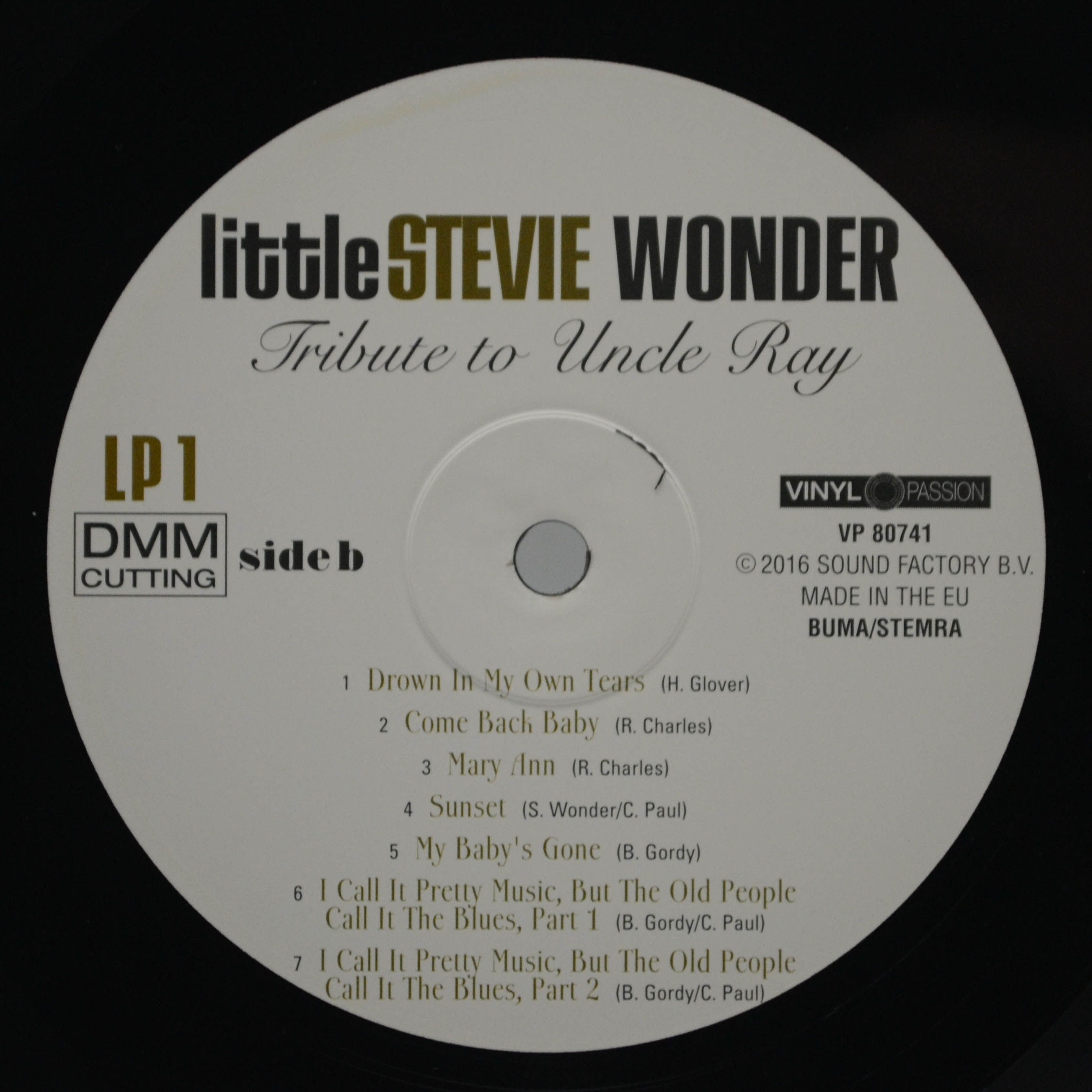 Stevie Wonder — Tribute To Uncle Ray / The Jazz Soul Of Little Stevie (2LP), 2016