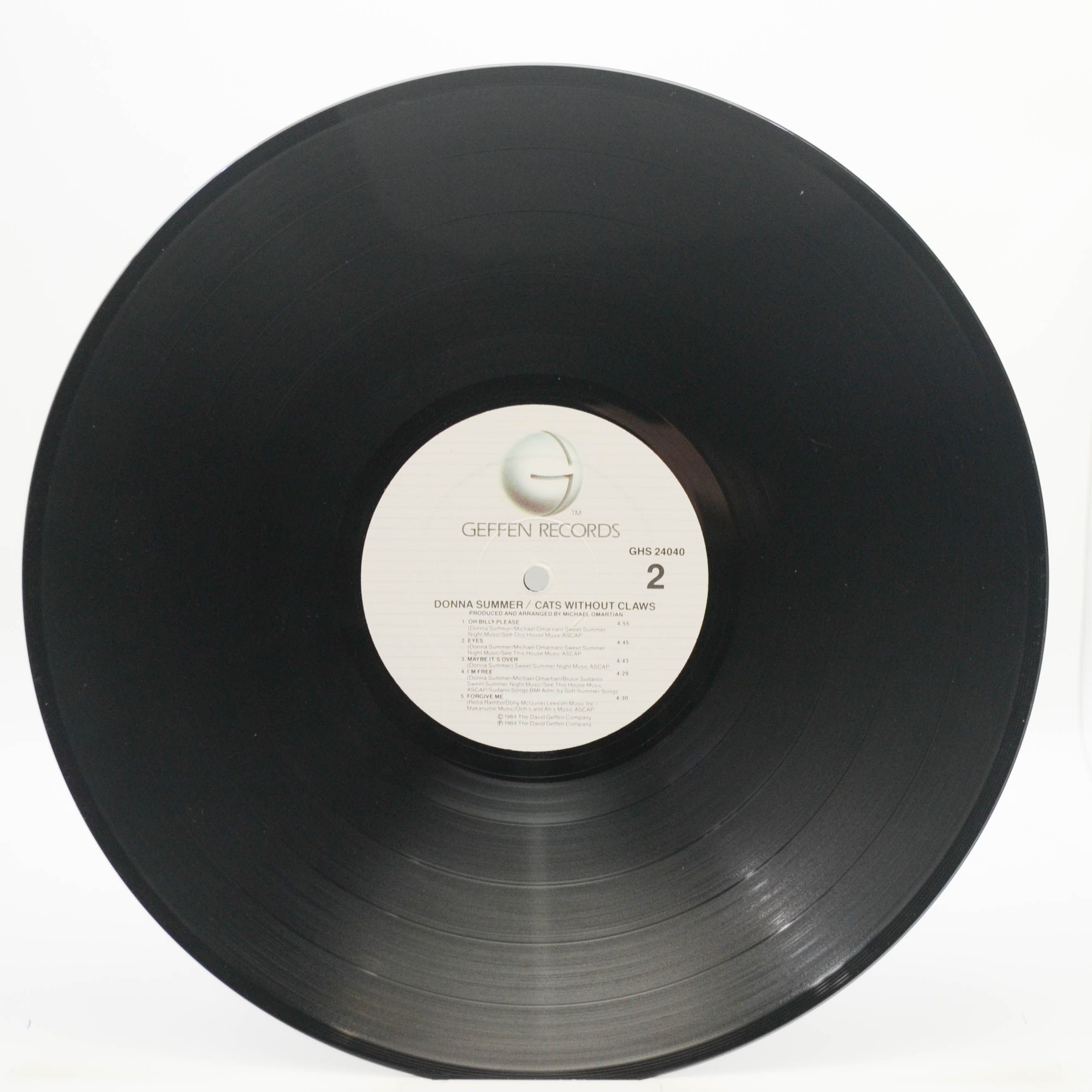 Donna Summer — Cats Without Claws (1-st, USA), 1984