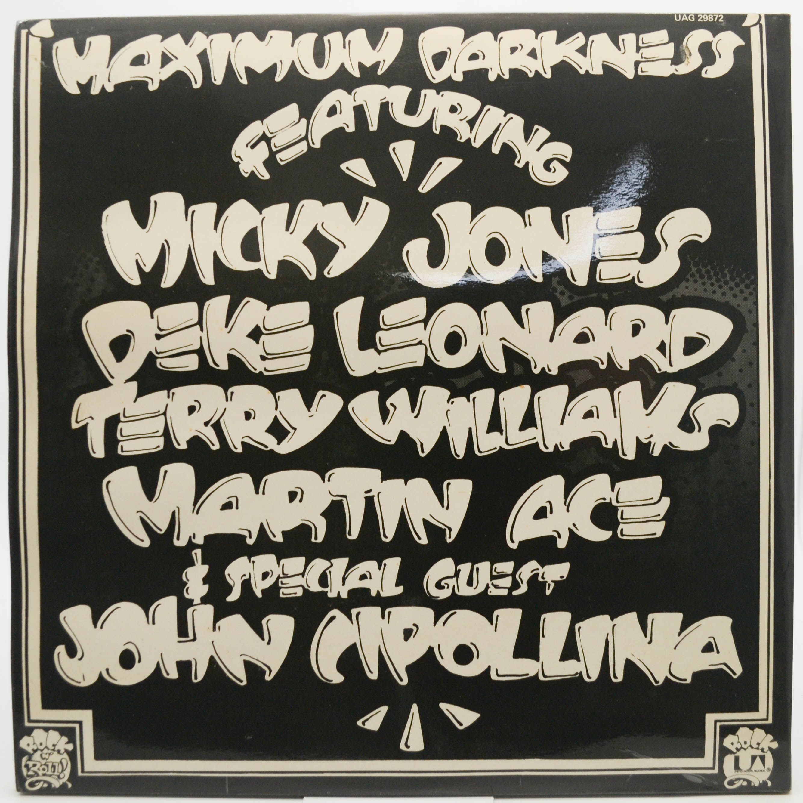 Man — Maximum Darkness (1-st, UK), 1975