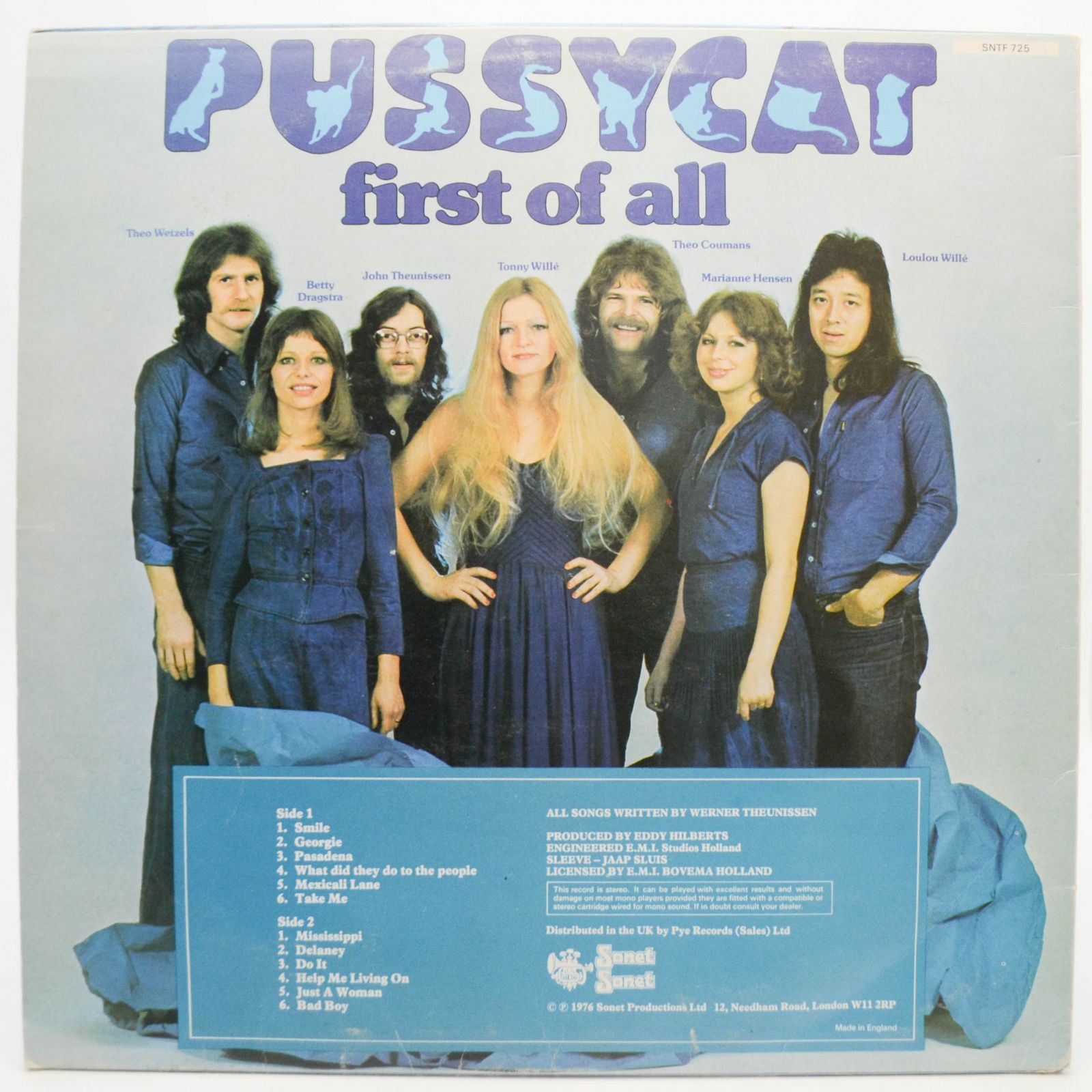 Pussycat — First Of All (UK), 1976