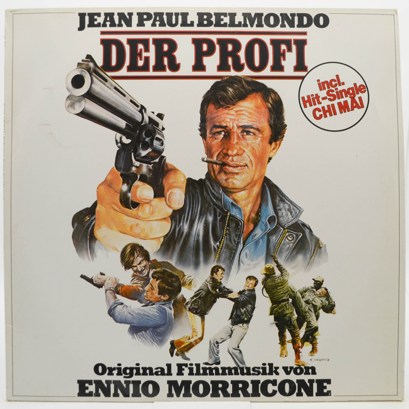 Виниловая пластинка Ennio Morricone — Der Profi, 1981