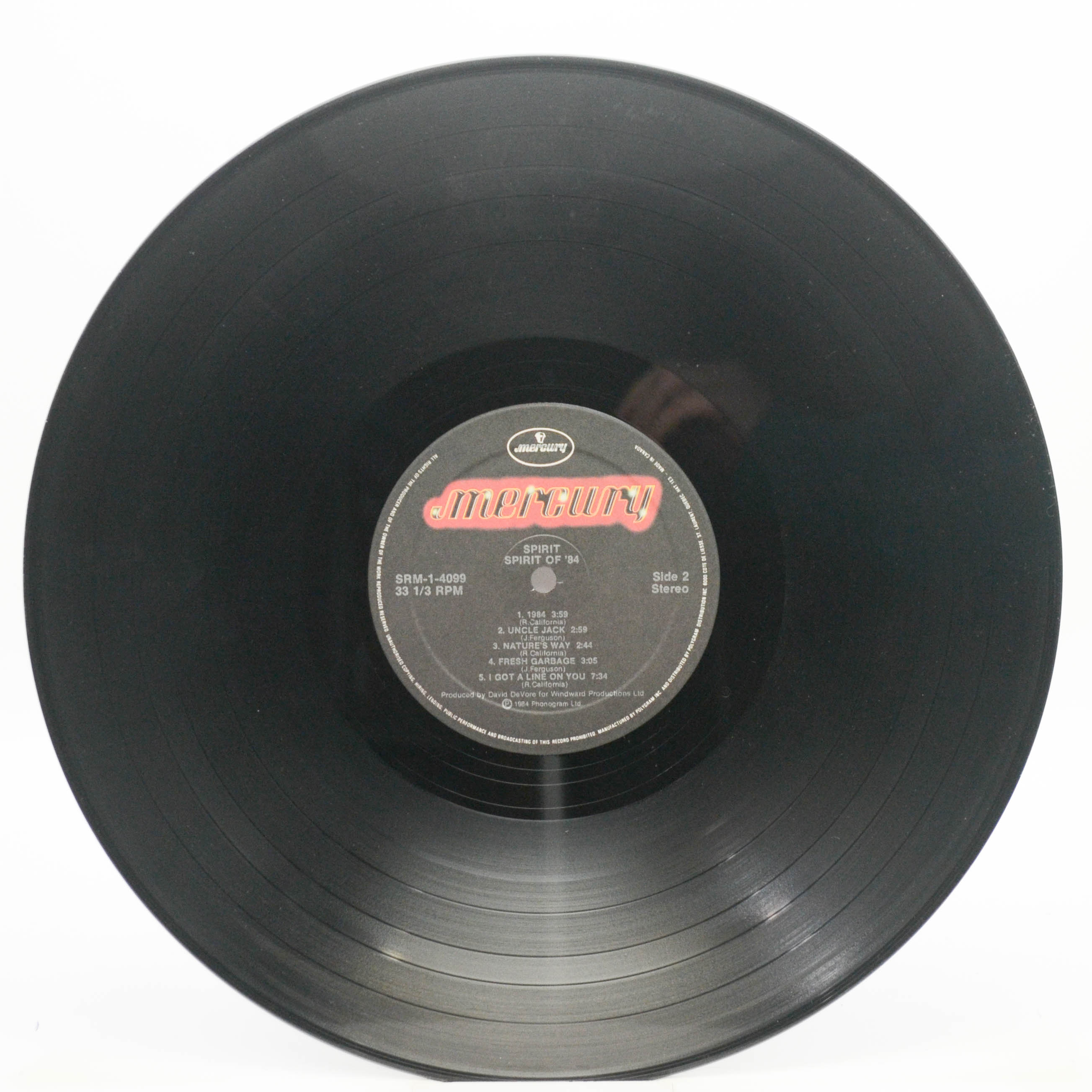 Spirit — Spirit Of '84, 1984