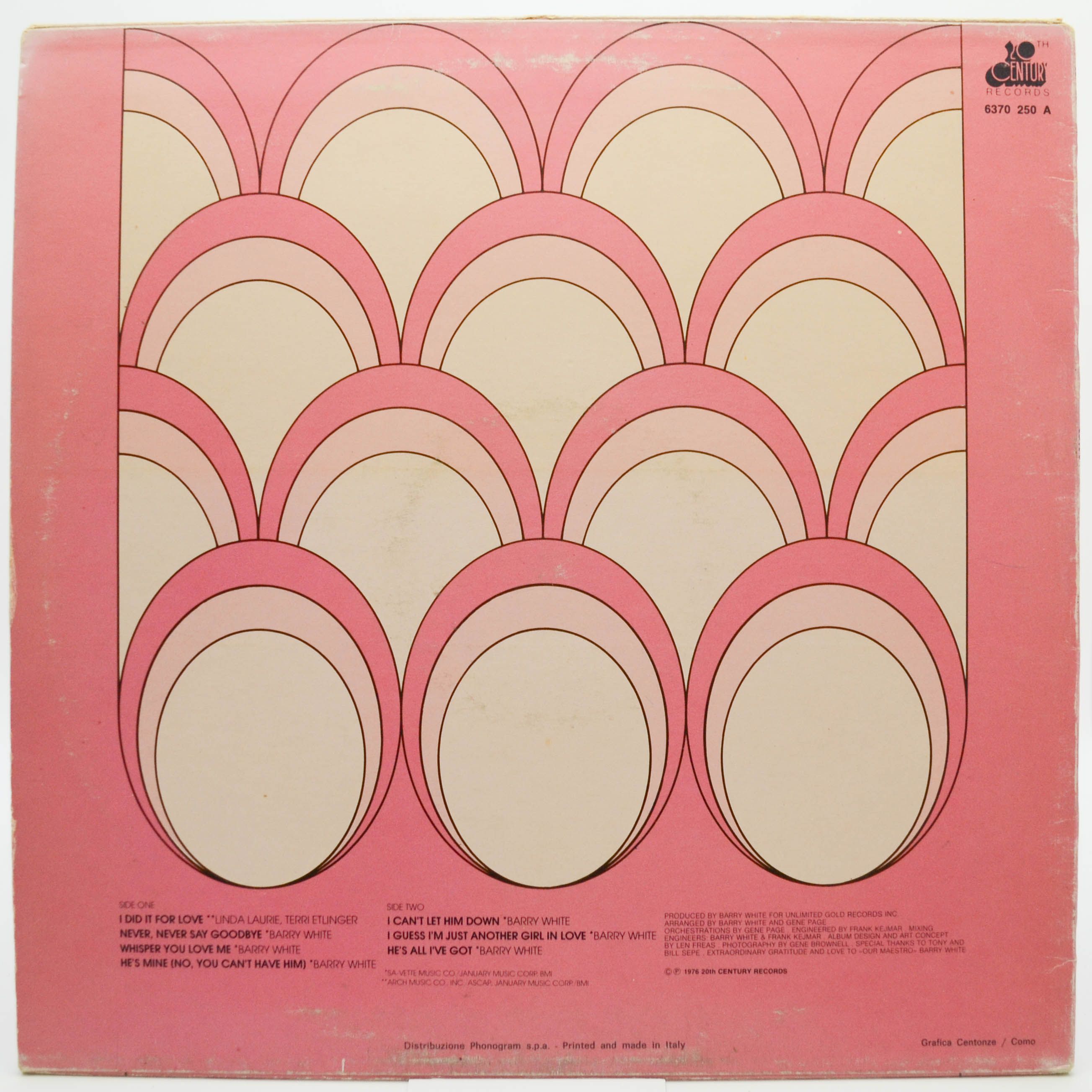 Love Unlimited — He's All I've Got, 1977