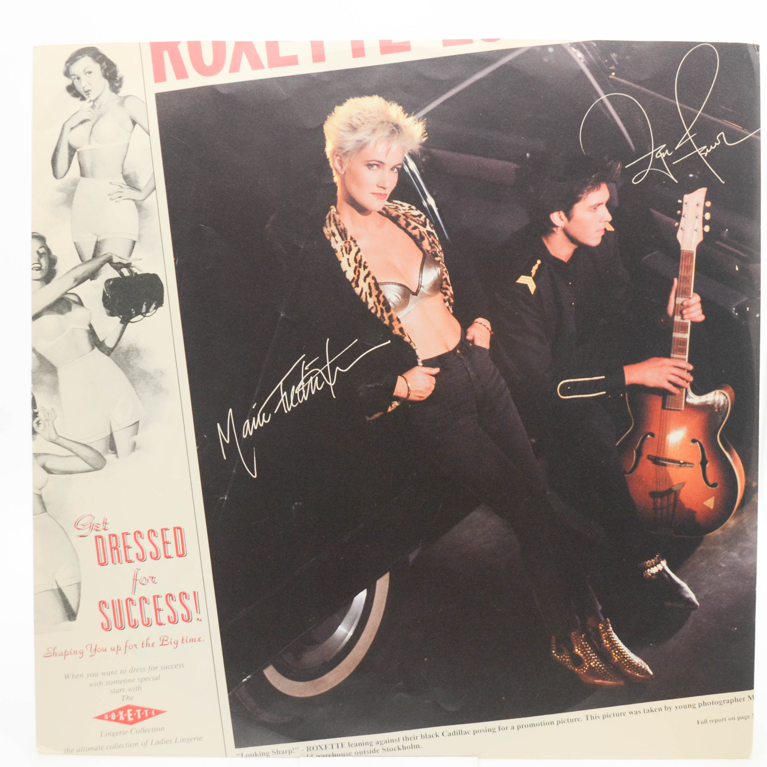 Roxette — Look Sharp! (1-st, Sweden), 1988
