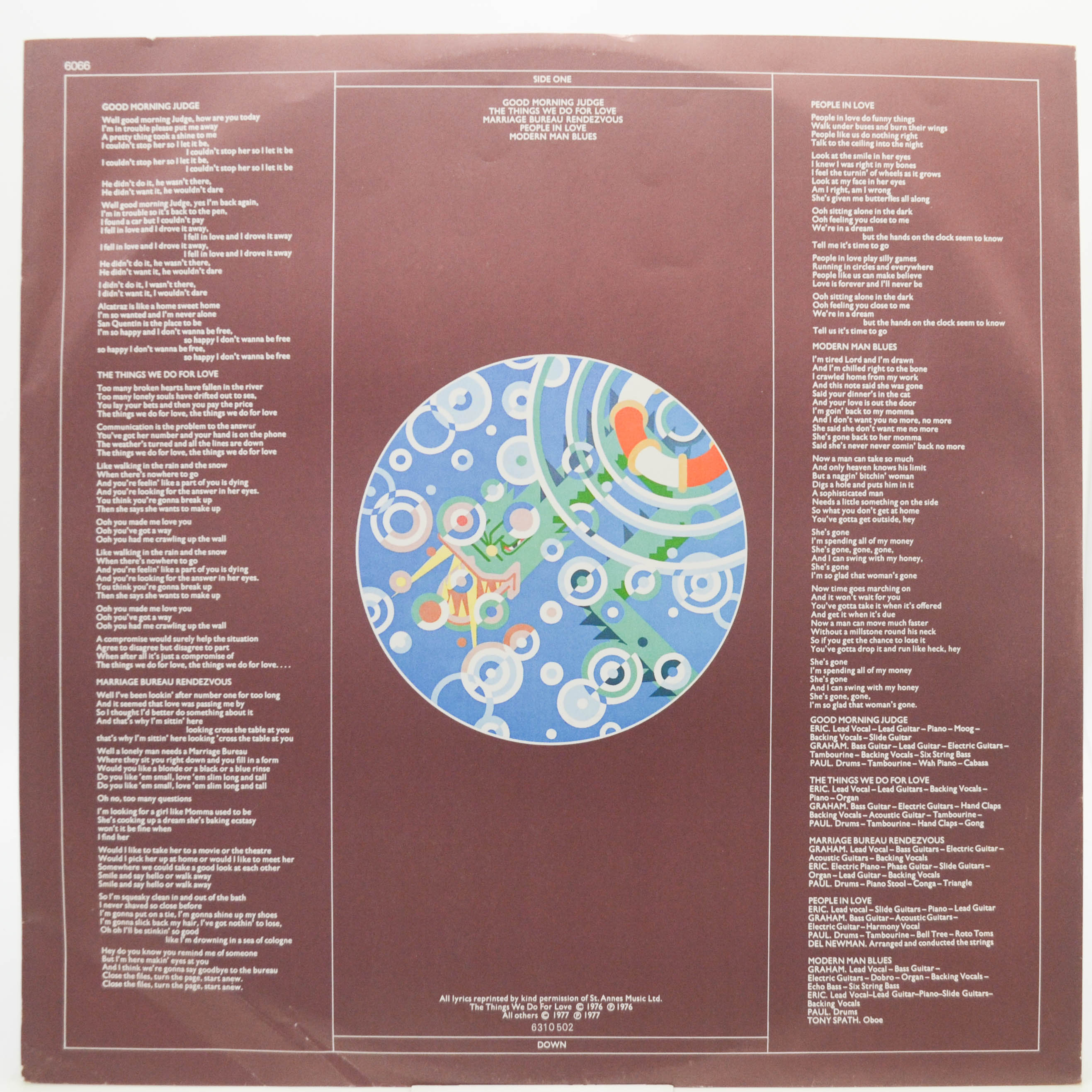 10cc — Deceptive Bends, 1977