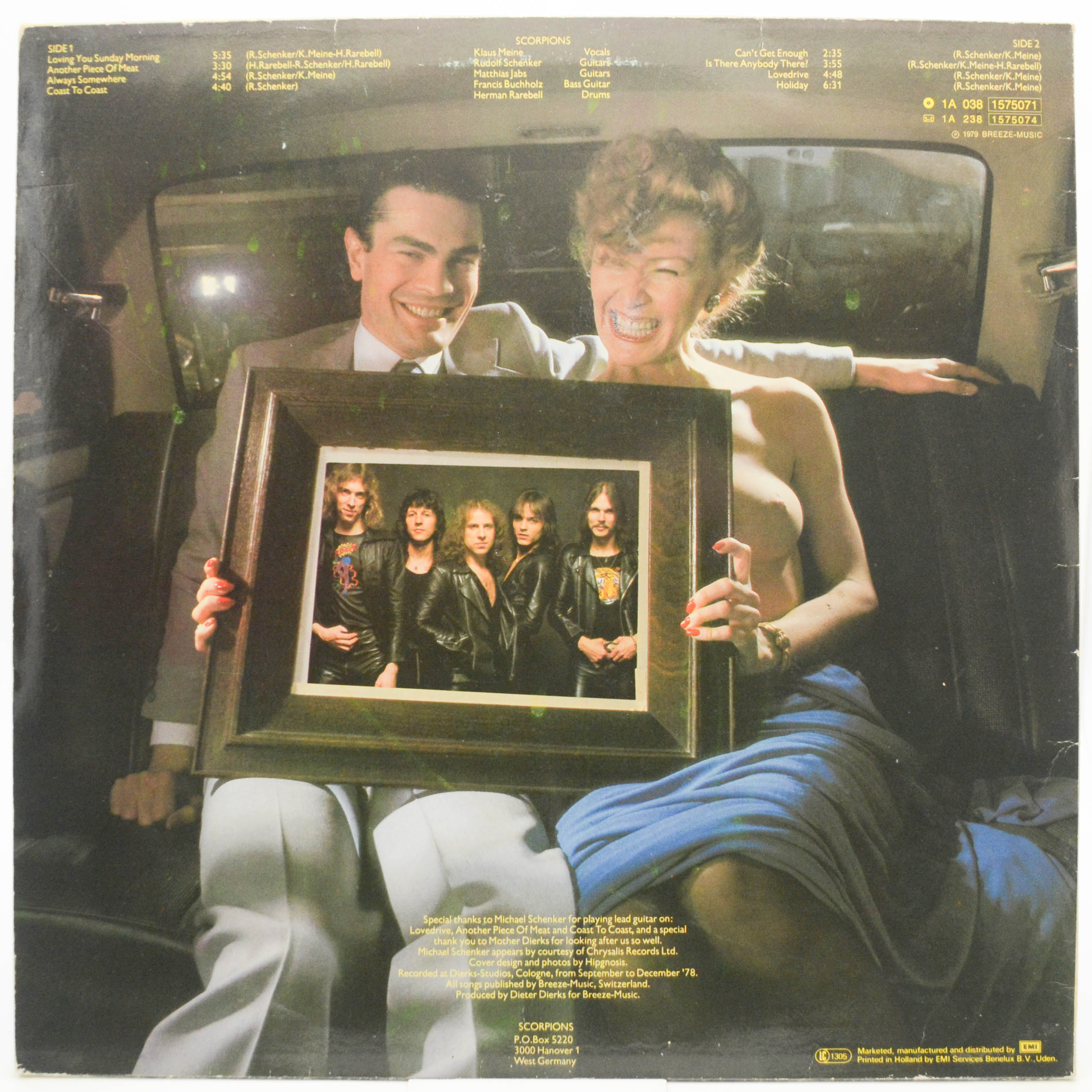 Scorpions — Lovedrive, 1979