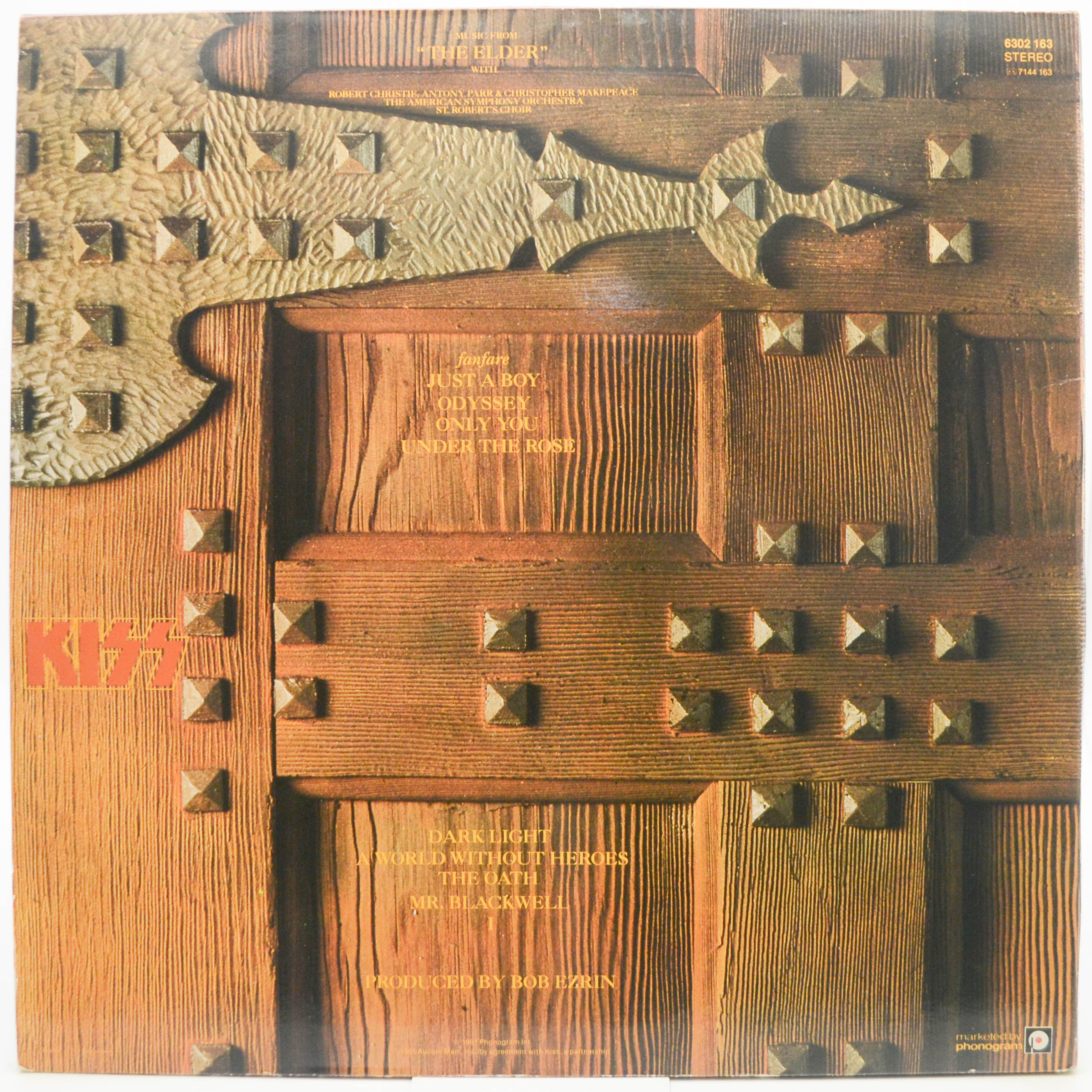 Kiss — (Music From) The Elder, 1981