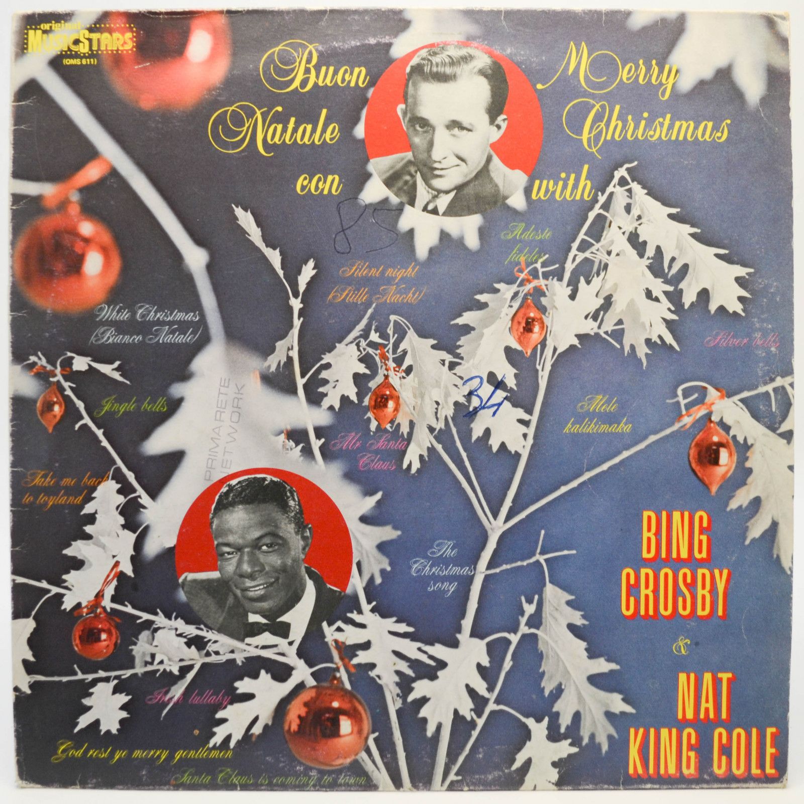 Bing Crosby, Nat King Cole — Buon Natale Con/Merry Christmas With, 1985