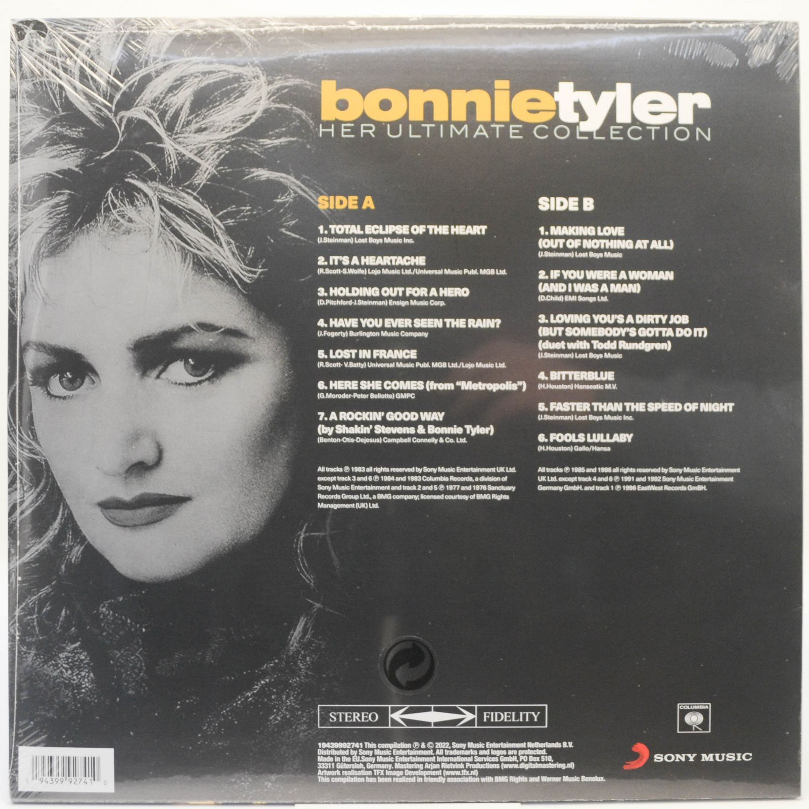 Bonnie Tyler — Her Ultimate Collection, 2022