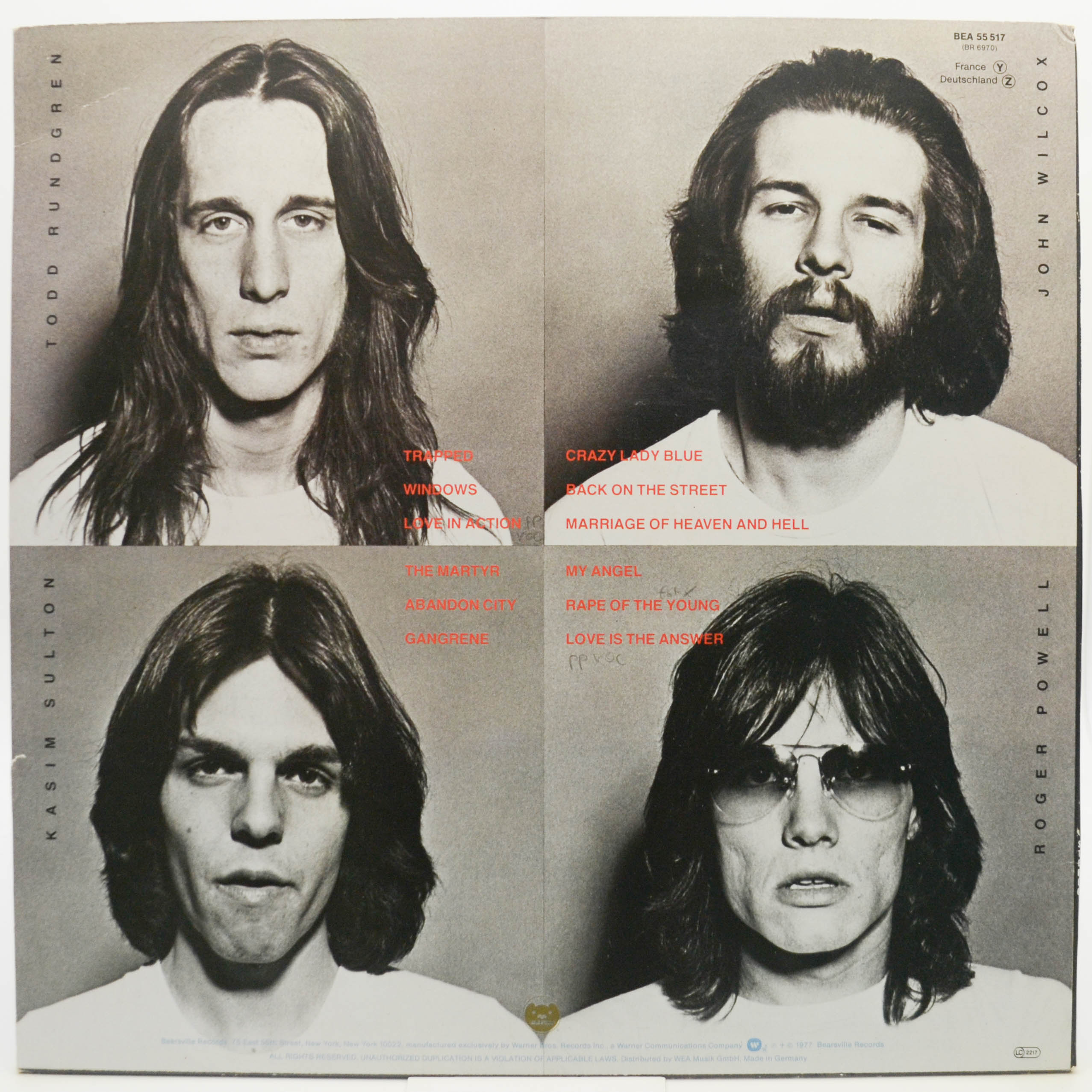 Utopia — Oops! Wrong Planet, 1977