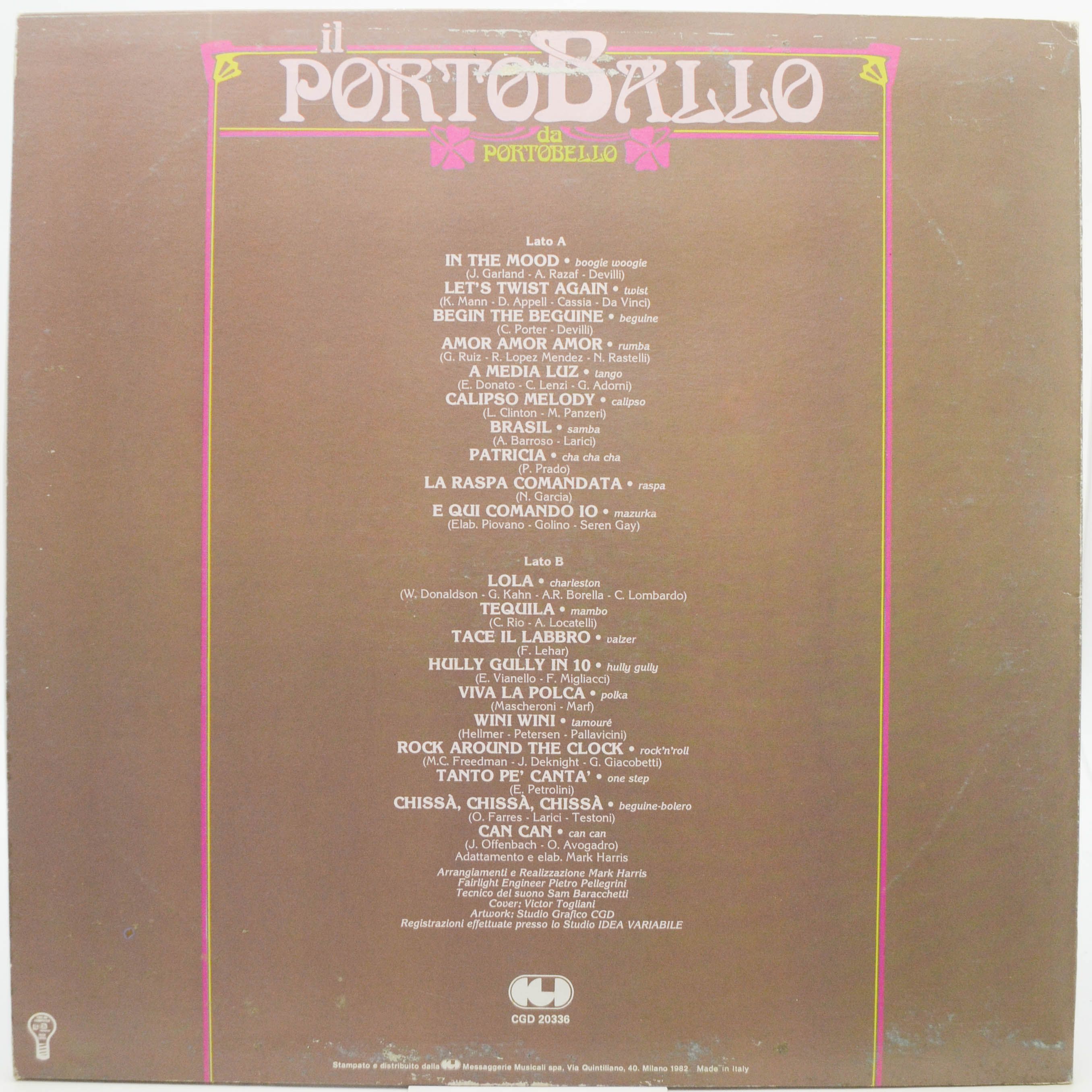 Виниловая пластинка Gigliola Cinquetti — Il Portoballo, 1982