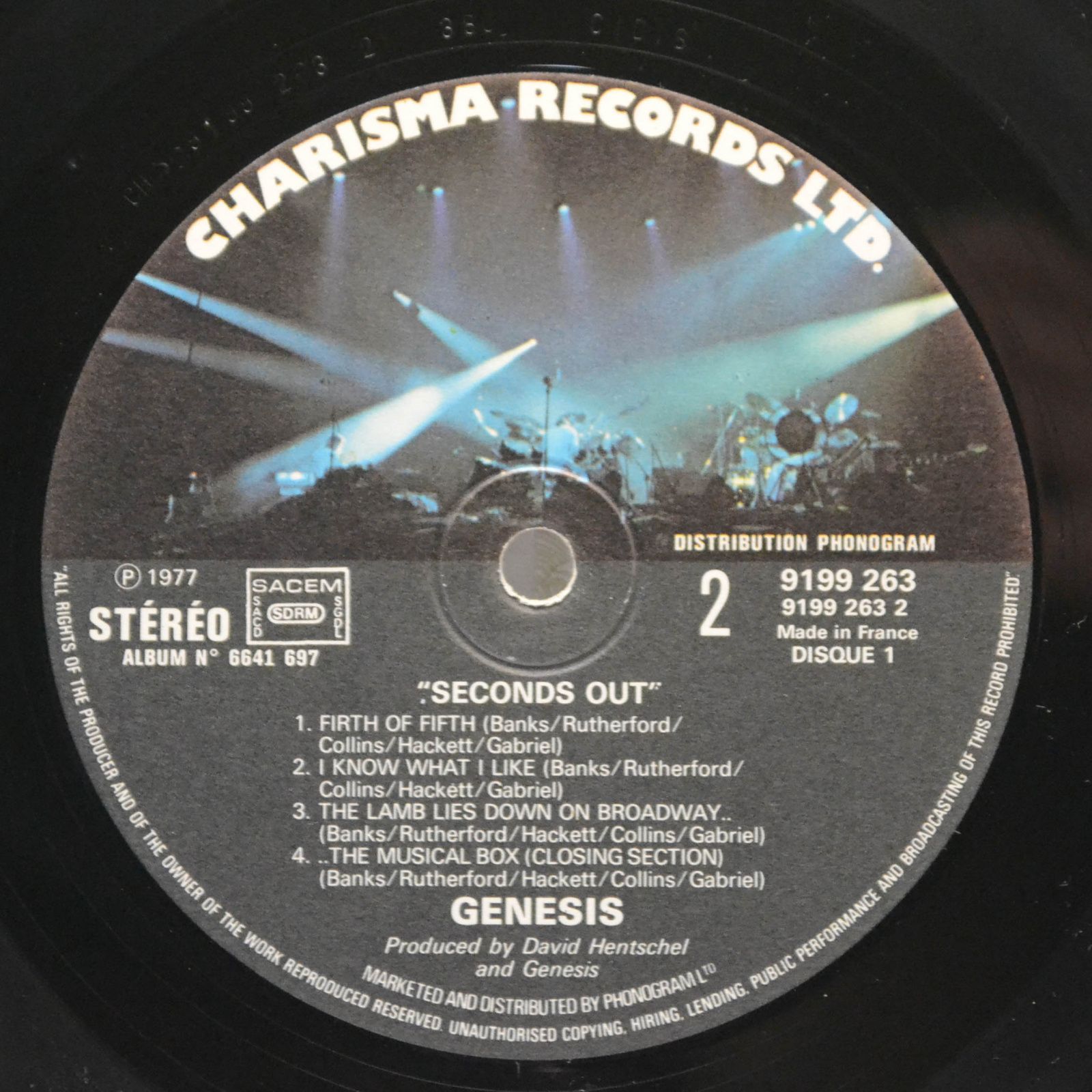 Genesis — Seconds Out (2LP), 1977