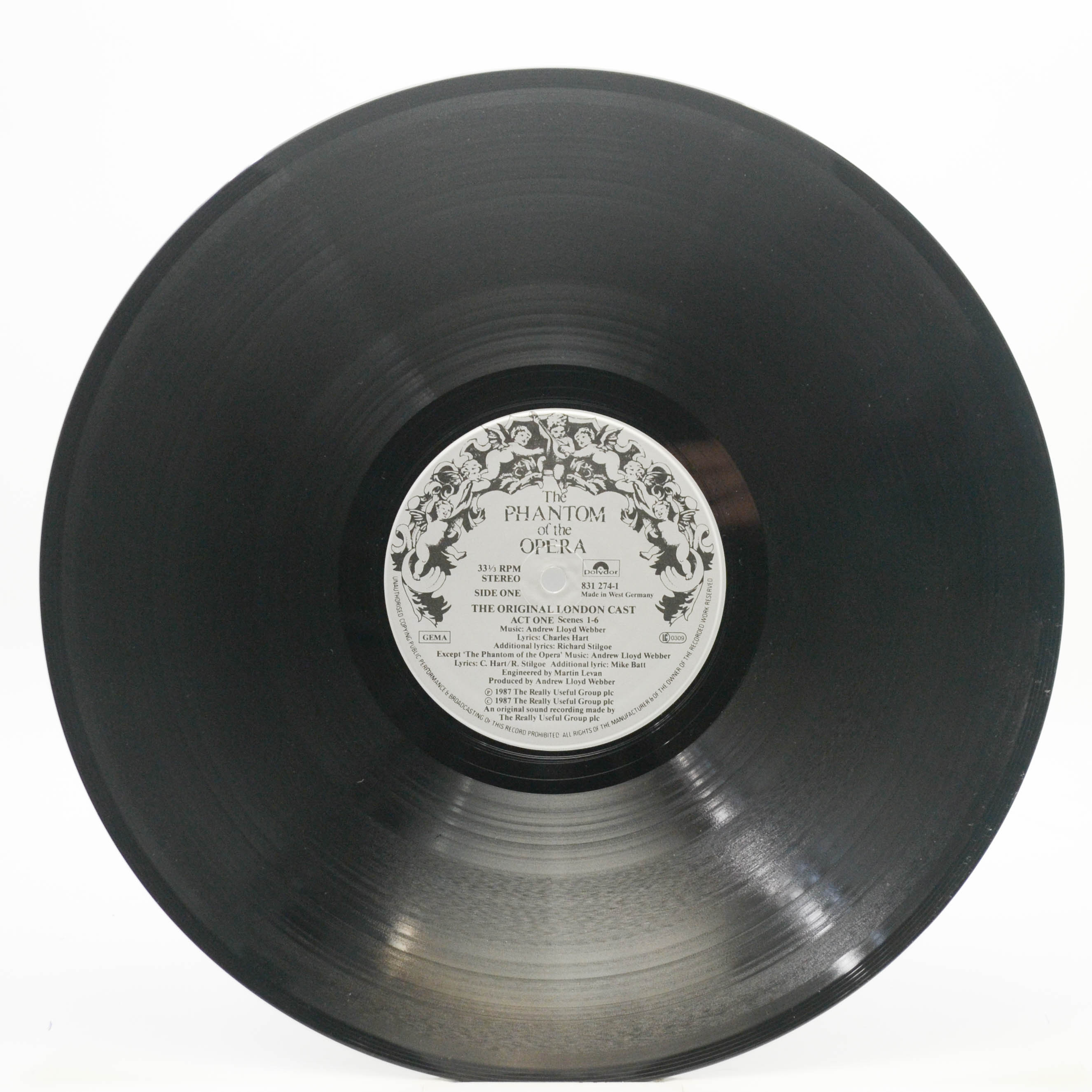 Andrew Lloyd Webber — The Phantom Of The Opera (2LP, booklet), 1987