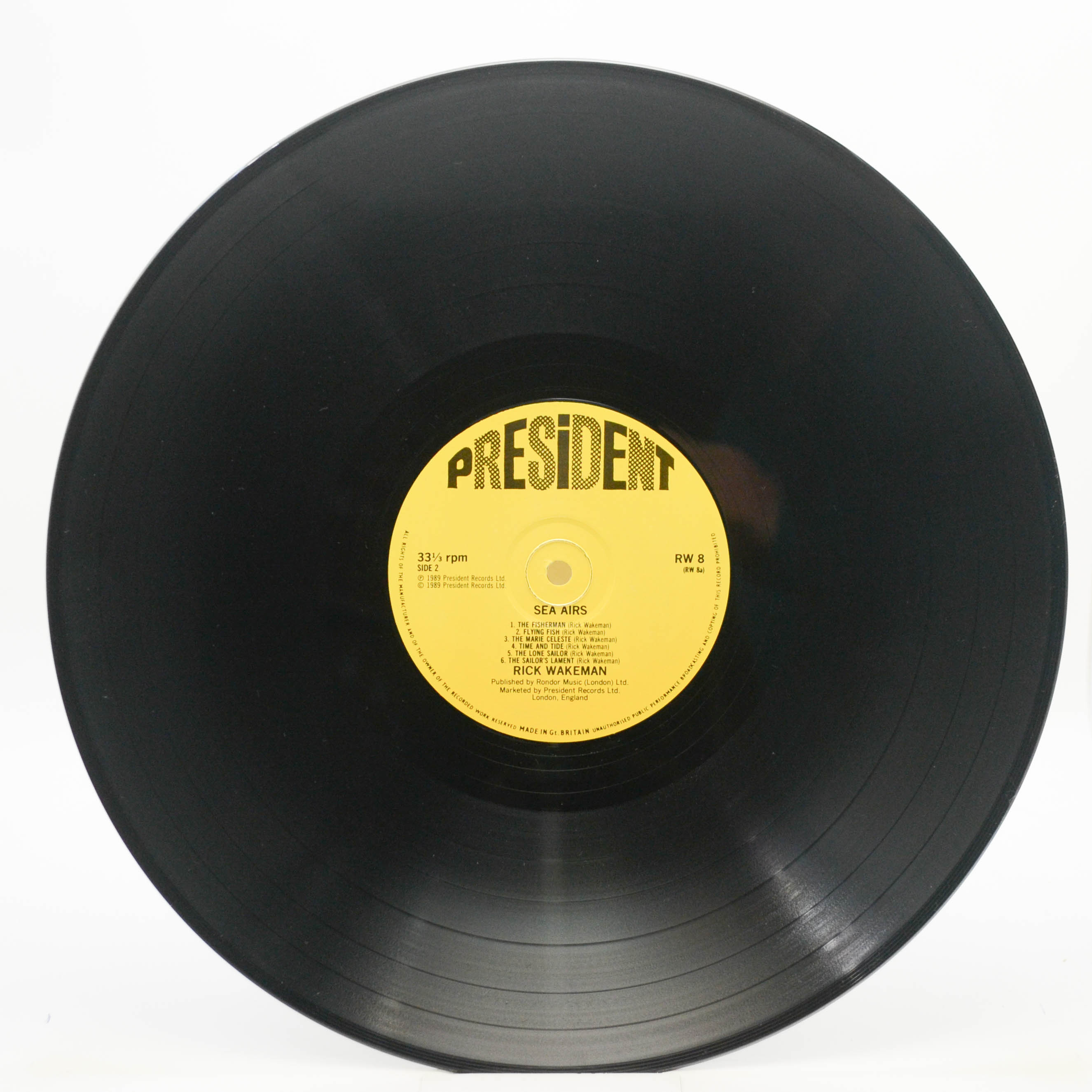 Rick Wakeman — Sea Airs (1-st, UK), 1989