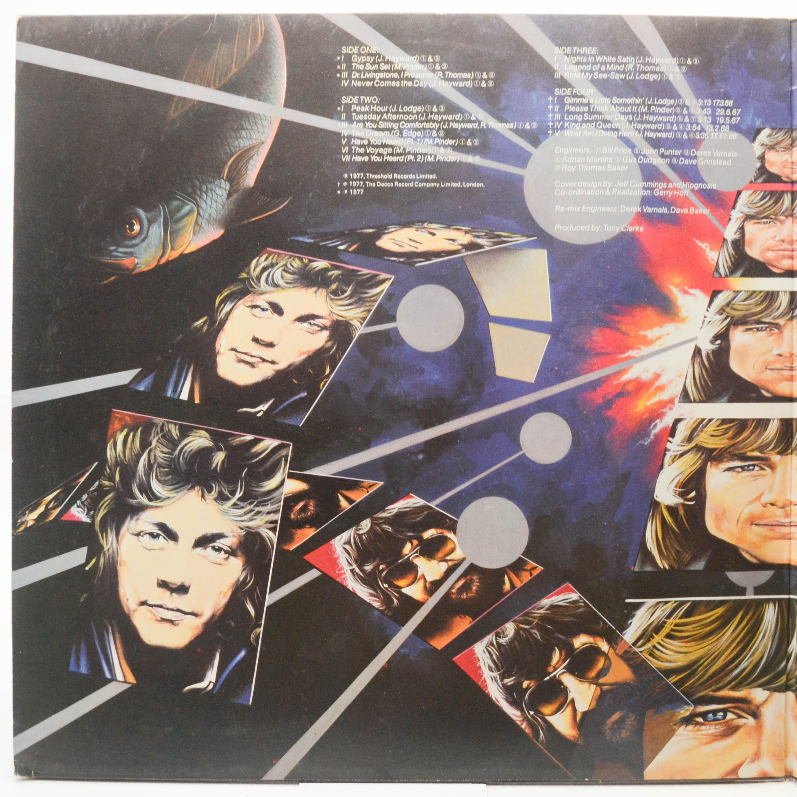 Moody Blues — Caught Live +5 (2LP), 1977