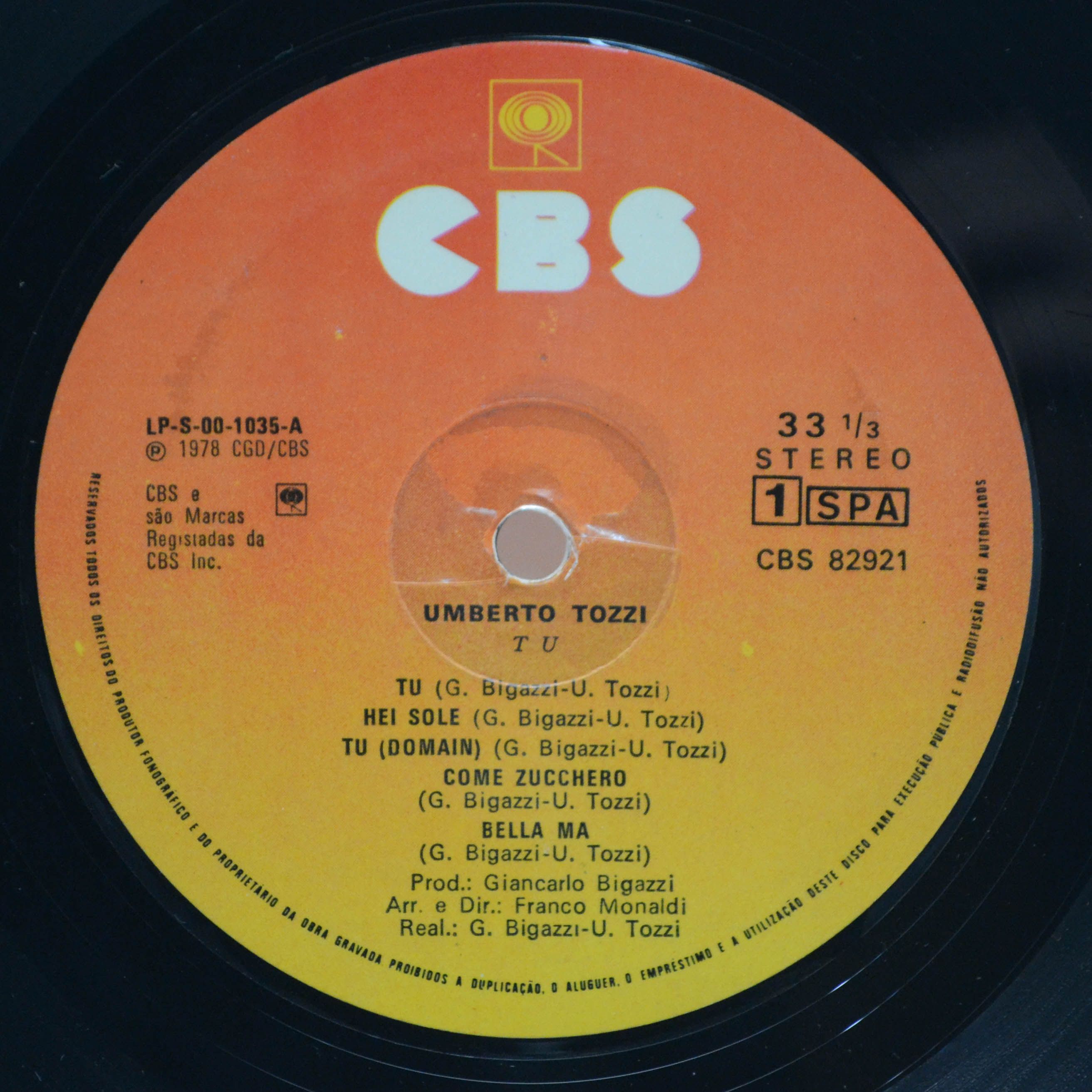 Umberto Tozzi — Tu, 1978