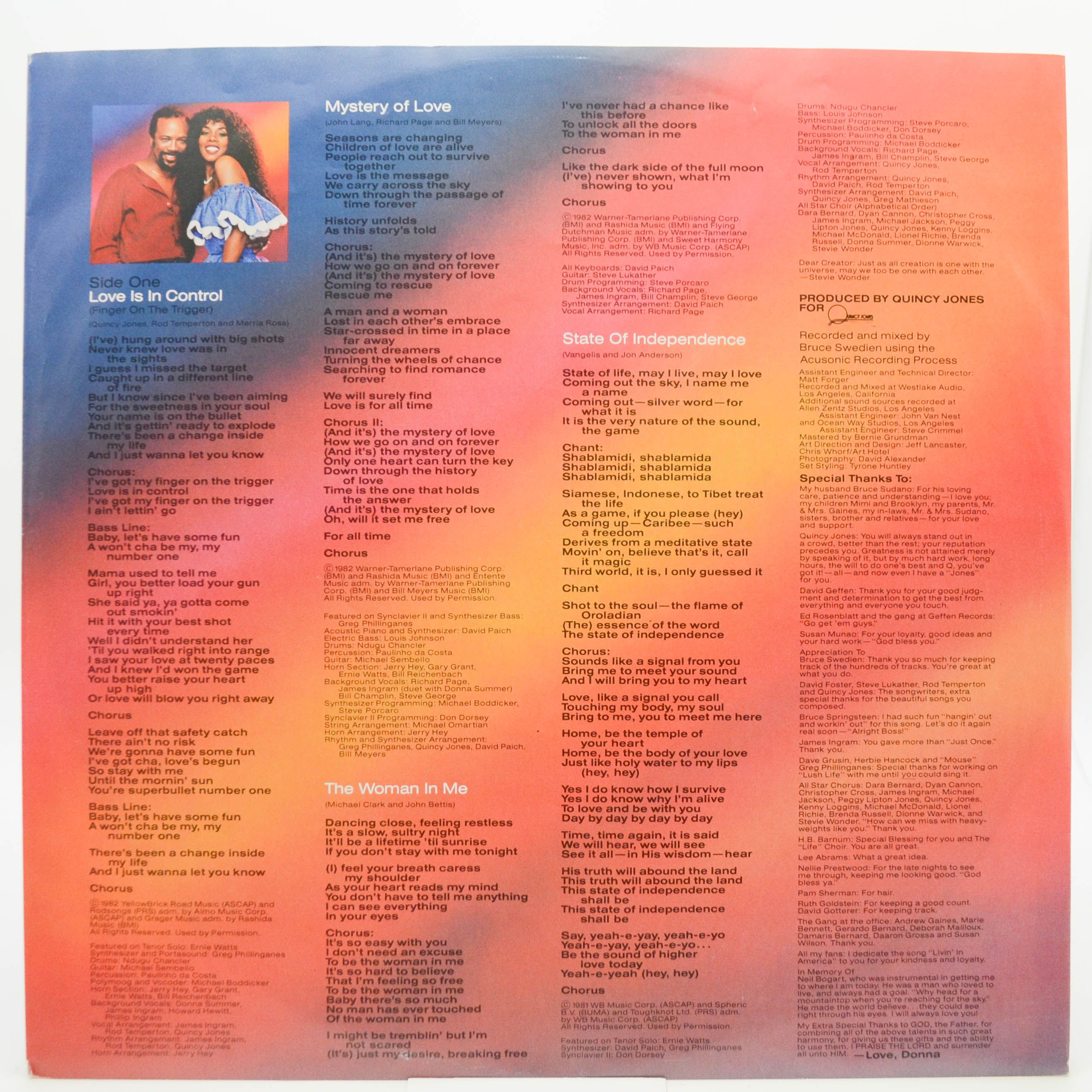 Donna Summer — Donna Summer, 1982