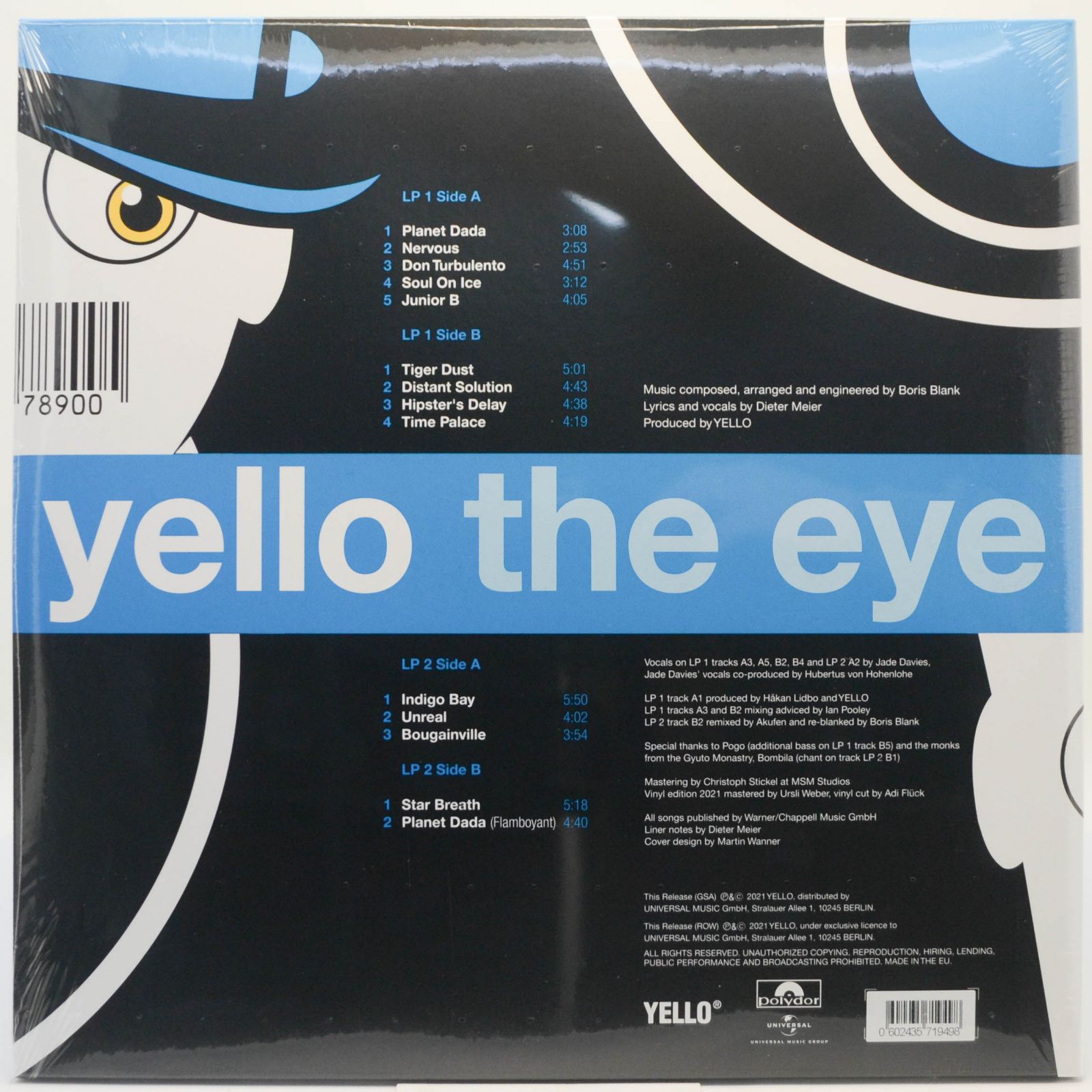 Yello — The Eye (2LP), 2003