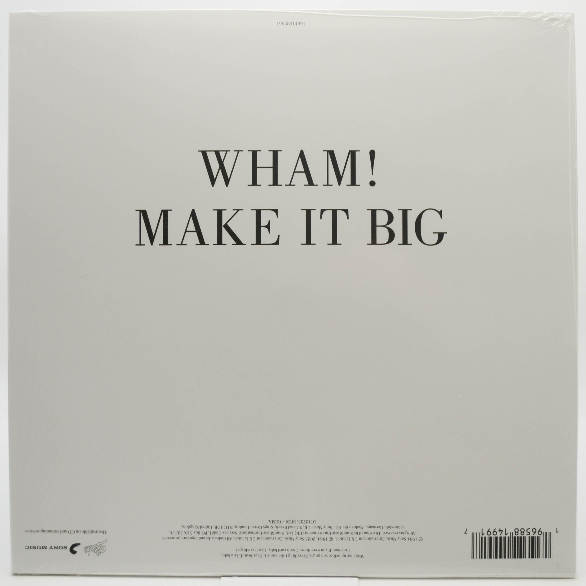 Wham! — Make It Big, 1984