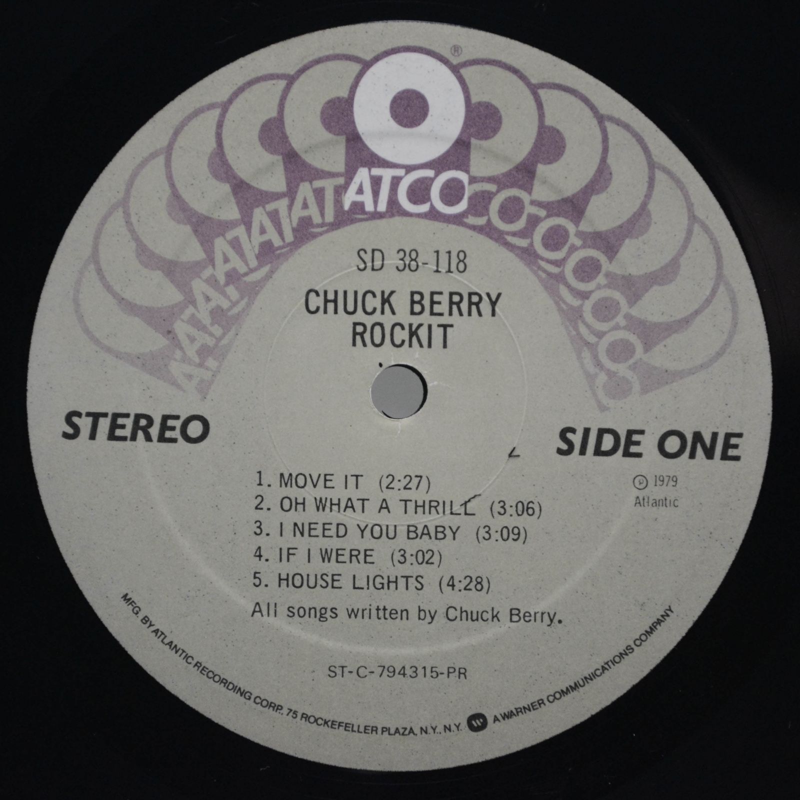 Chuck Berry — Rockit (1-st, USA), 1979