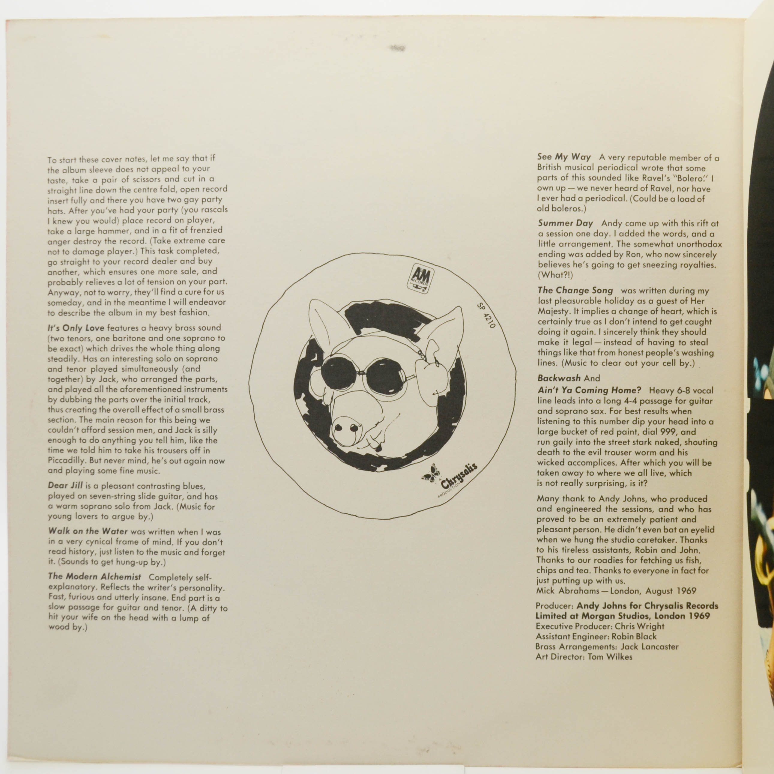 Blodwyn Pig — Ahead Rings Out (USA), 1969