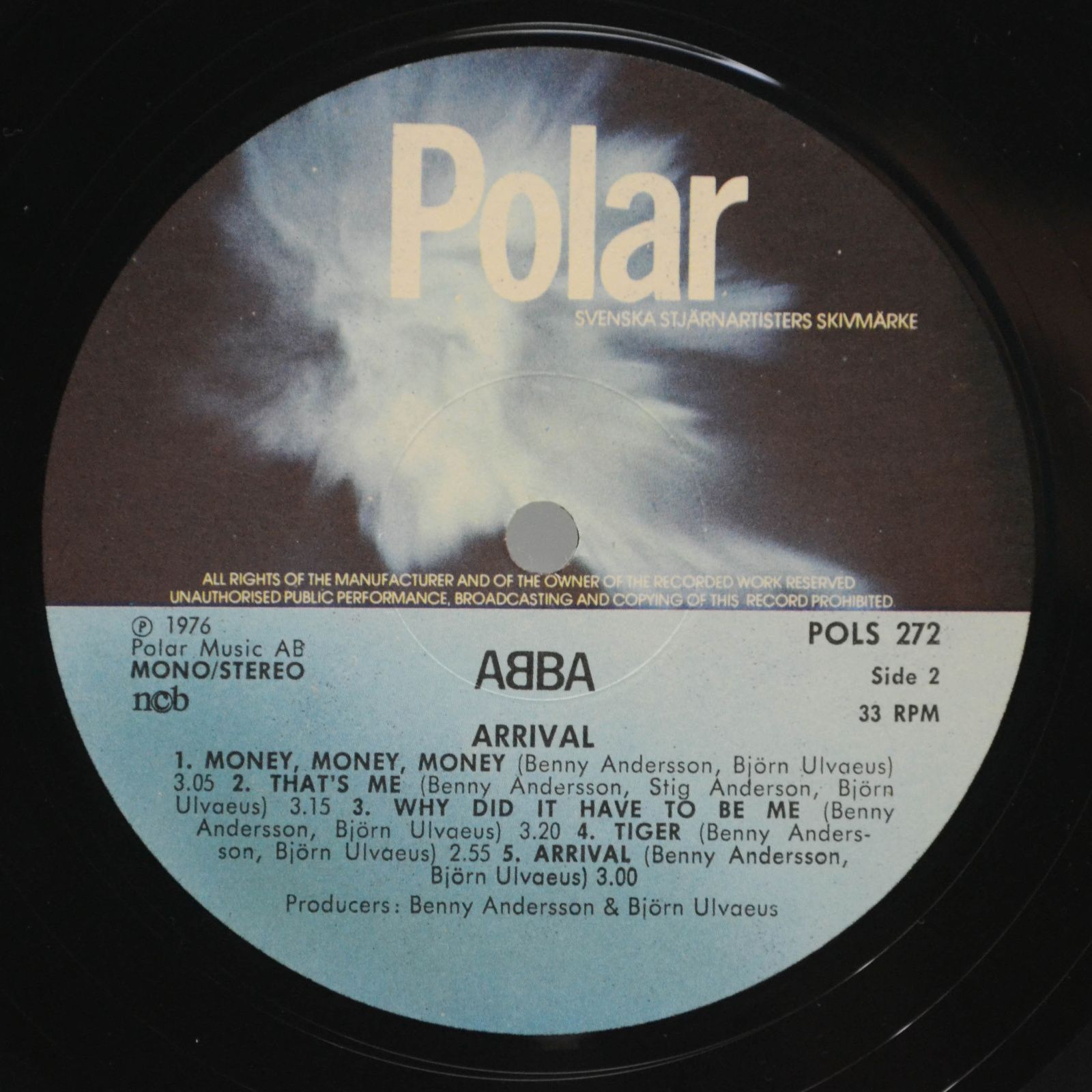 ABBA — Arrival (1-st, Sweden), 1976