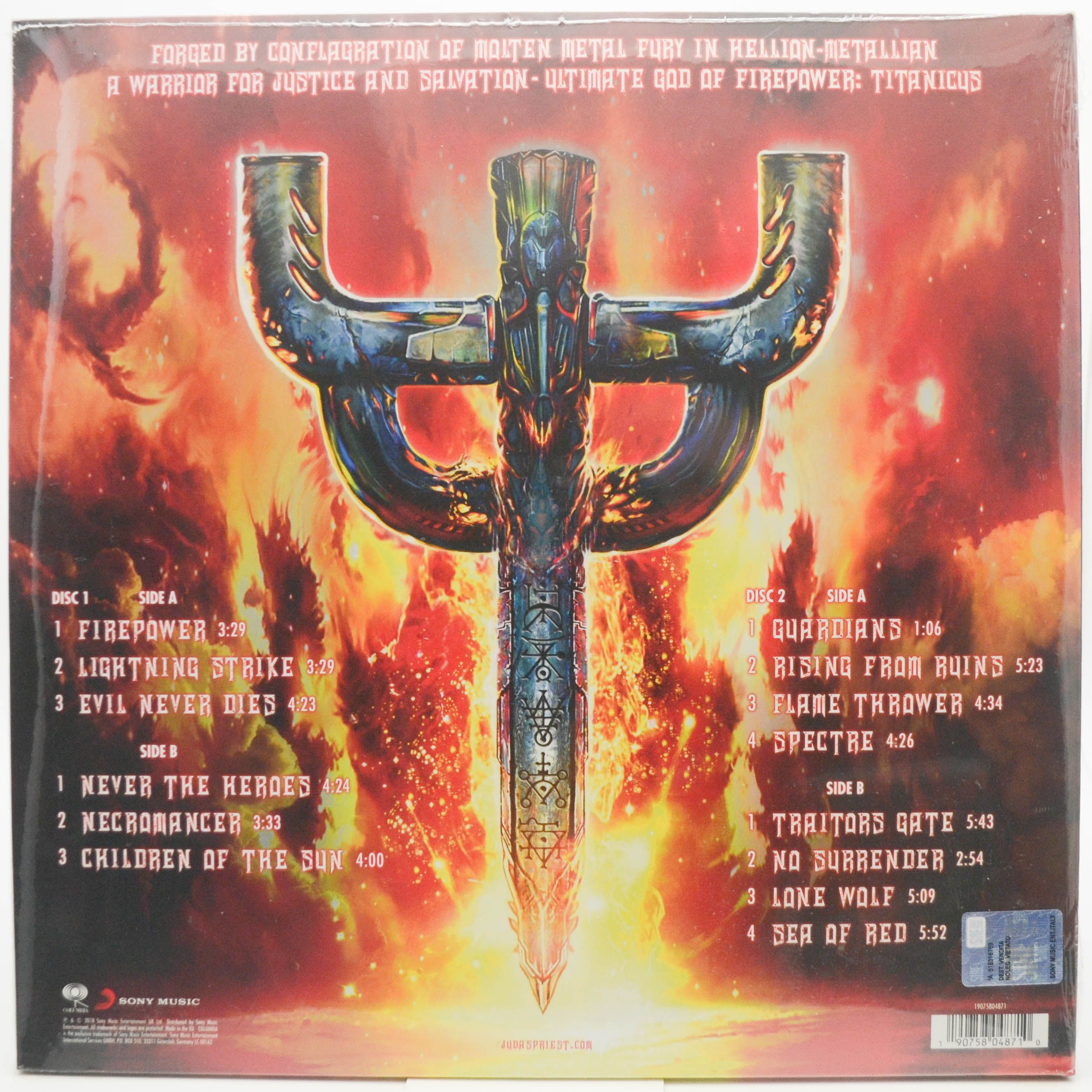 Judas Priest — Firepower (2LP), 2018