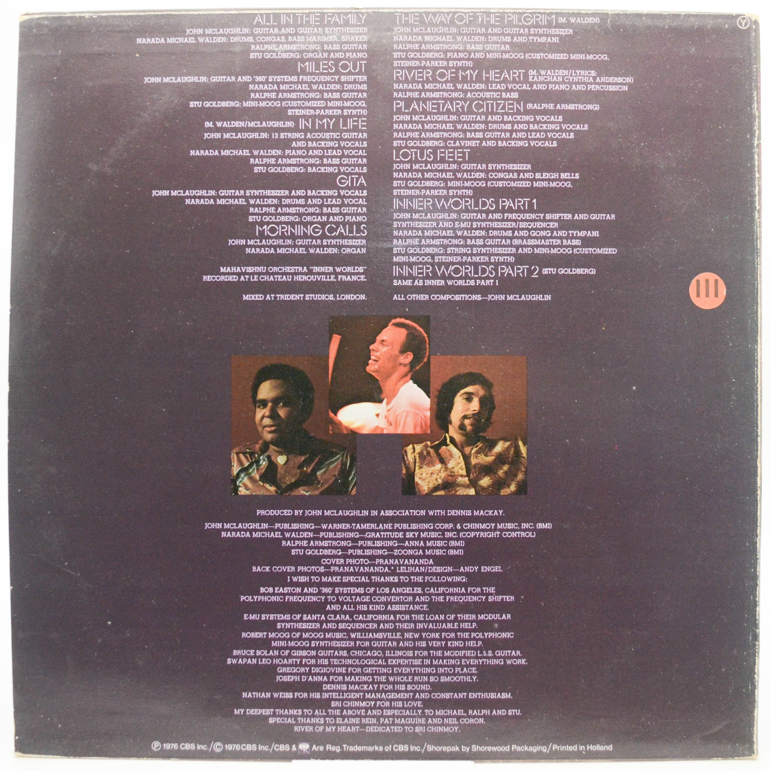 Mahavishnu Orchestra / John McLaughlin — Inner Worlds, 1976