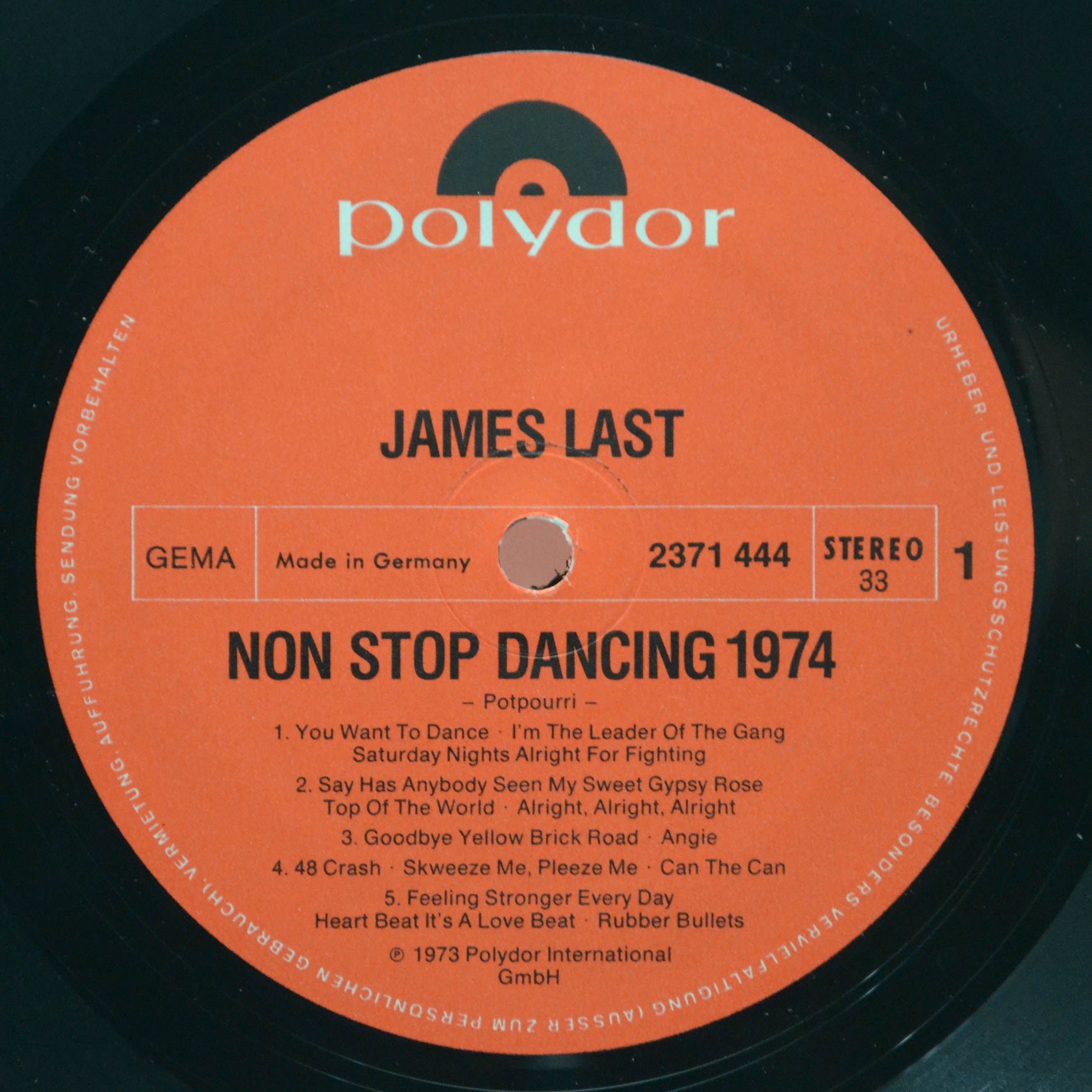 James Last — Non Stop Dancing 1974, 1973