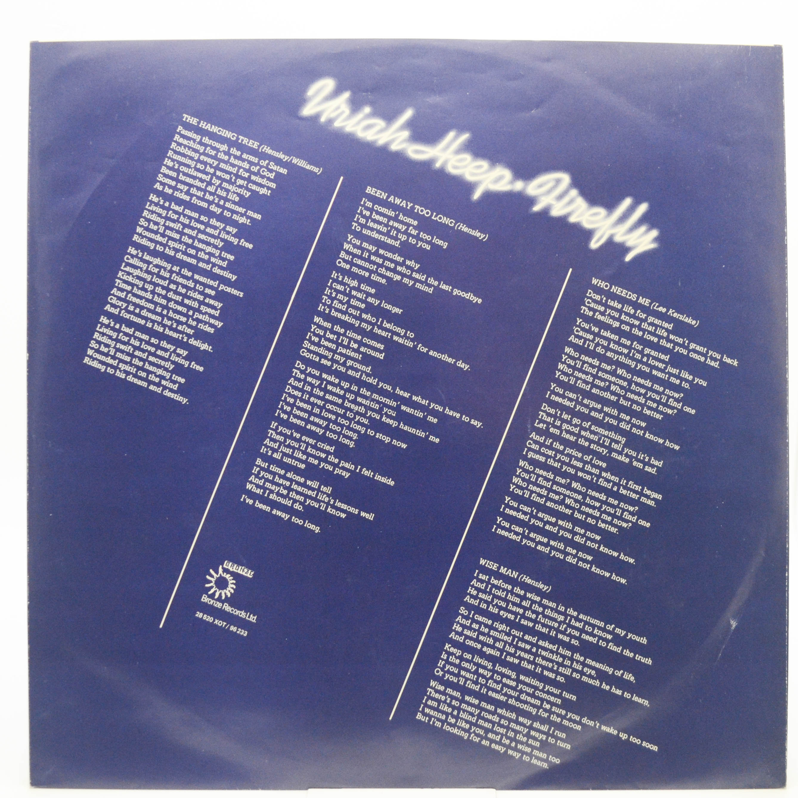 Uriah Heep — Firefly, 1977