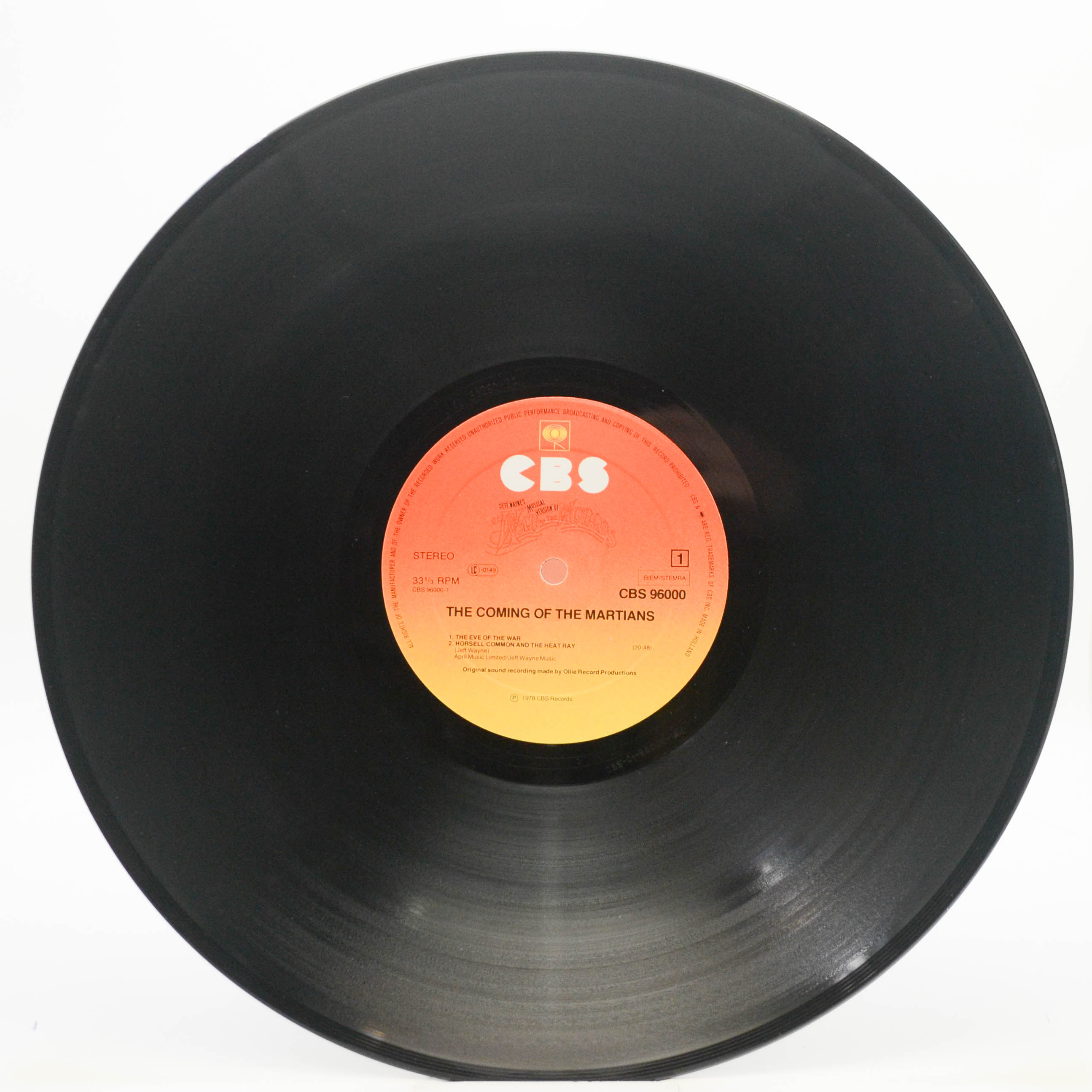 Jeff Wayne — Jeff Wayne's Musical Version Of The War Of The Worlds (2LP), 1978