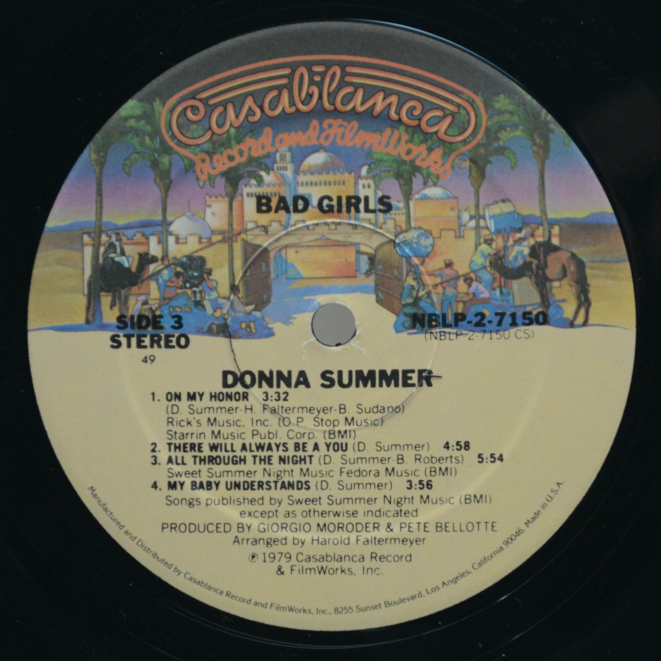 Donna Summer — Bad Girls (2LP, USA), 1979