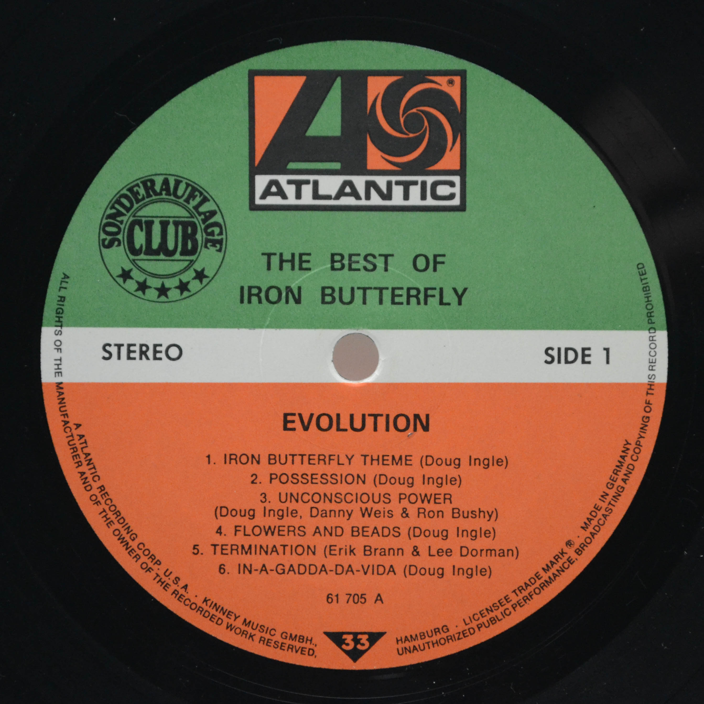 Iron Butterfly — The Best Of Iron Butterfly Evolution, 1972