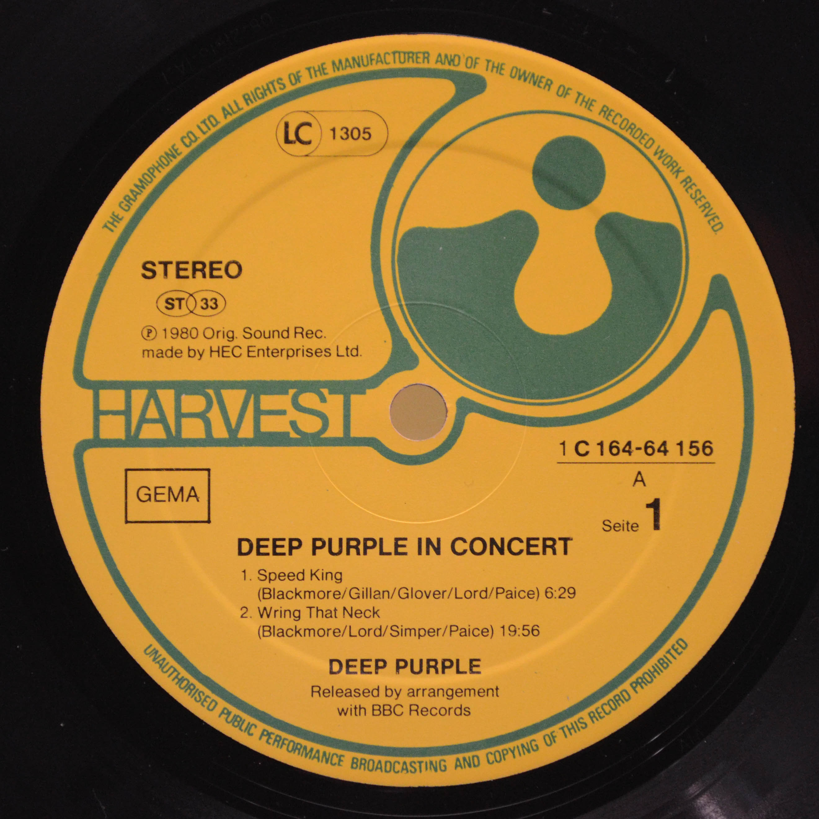 Deep Purple — In Concert, 1980