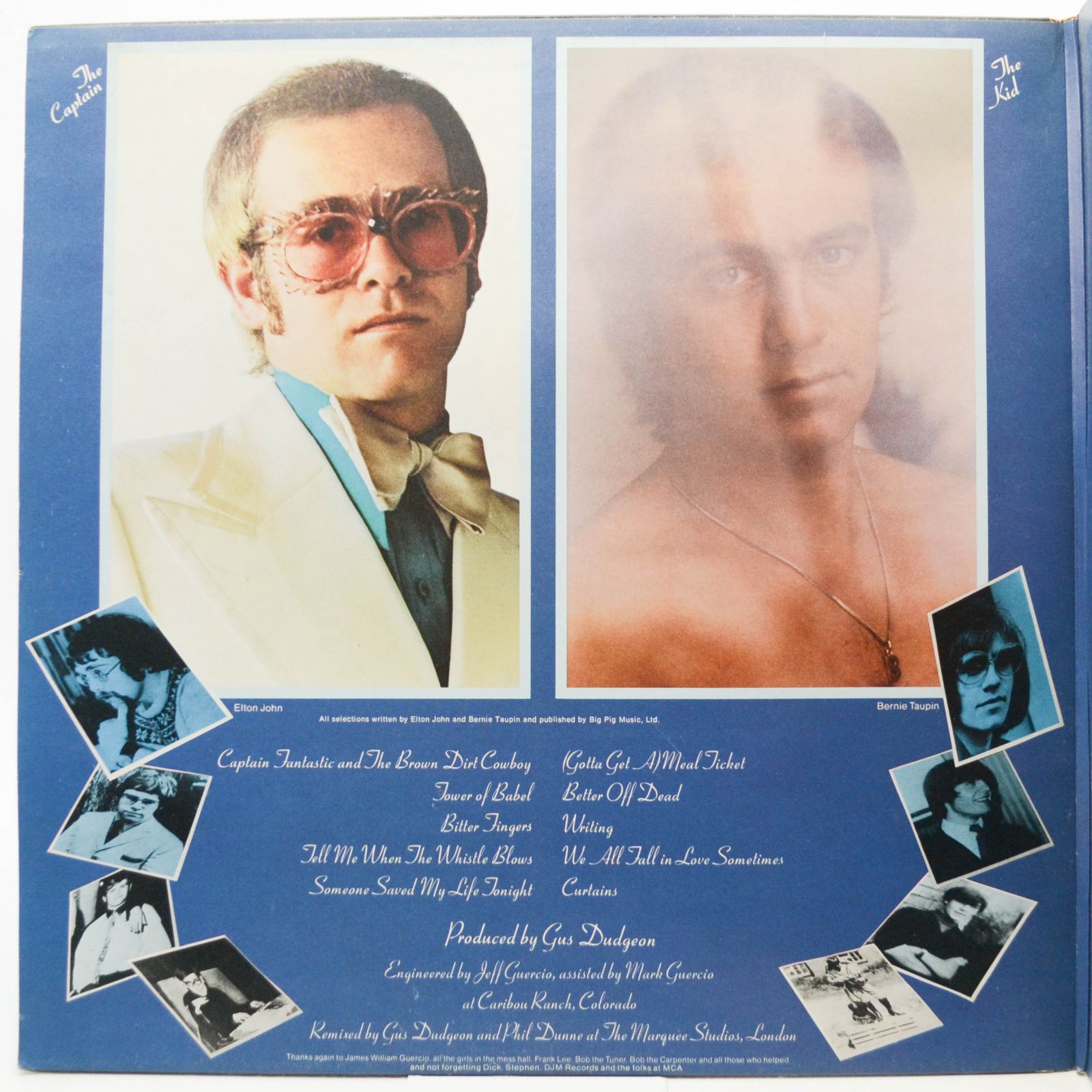 Elton John — Captain Fantastic And The Brown Dirt Cowboy (UK), 1975