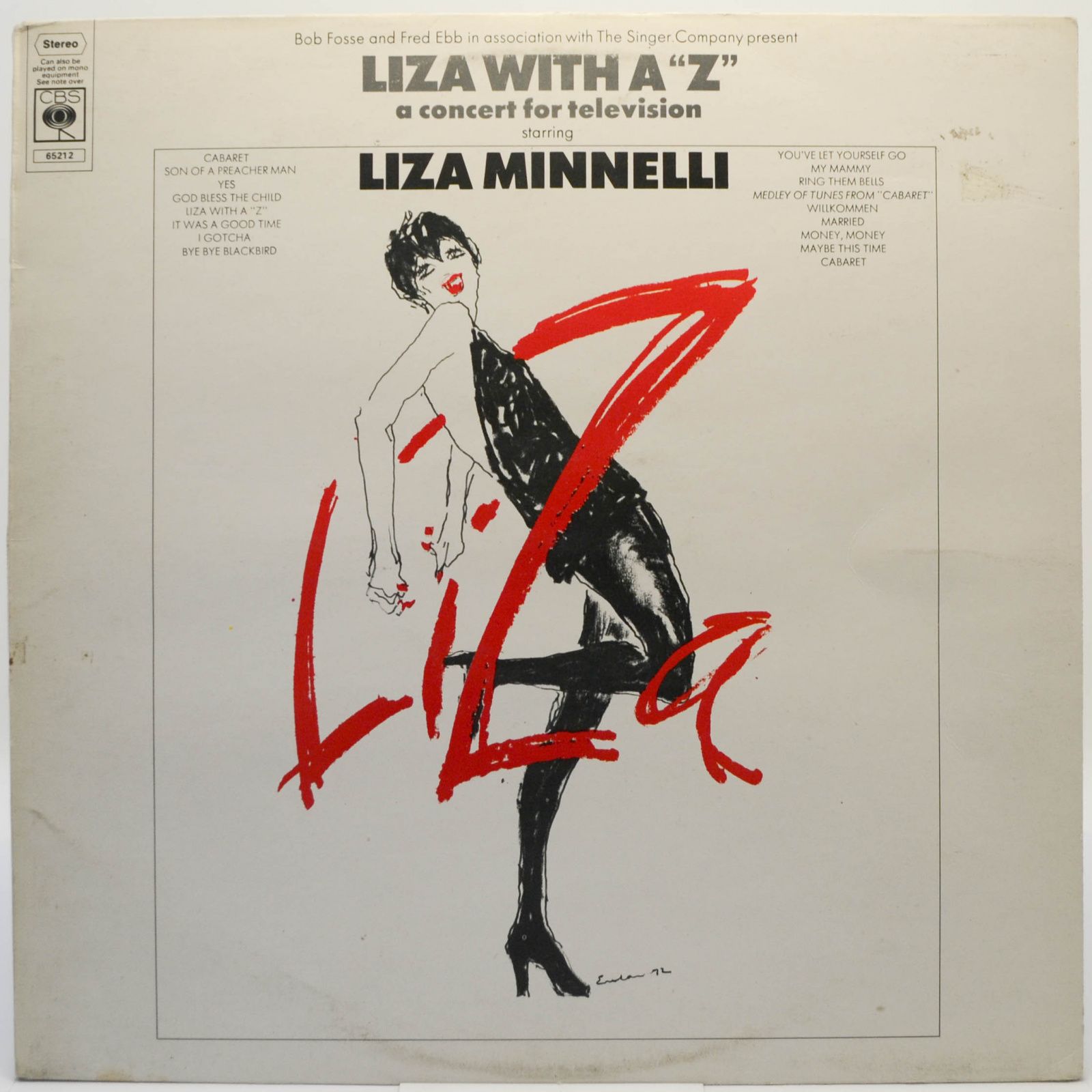 Liza Minnelli — Liza With A ‘Z’. A Concert For Television, 1972