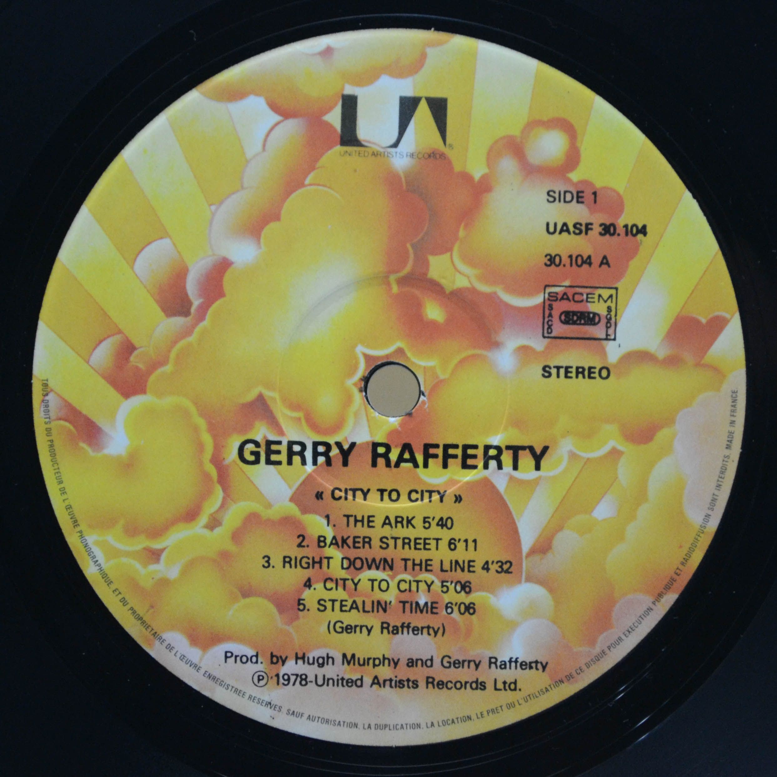 Gerry Rafferty — City To City, 1978