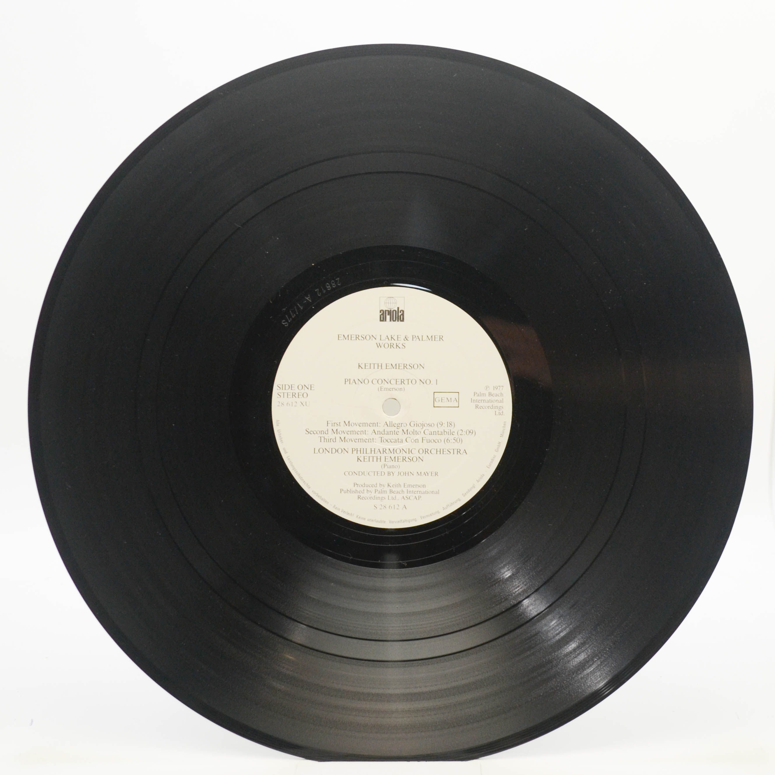 Emerson Lake & Palmer — Works (Volume 1) (2LP), 1977