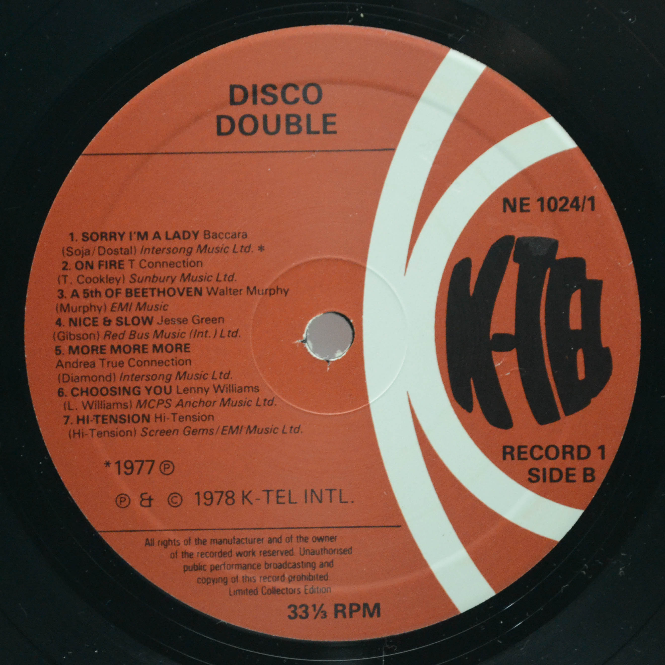 Various — Disco Double (2LP), 1978