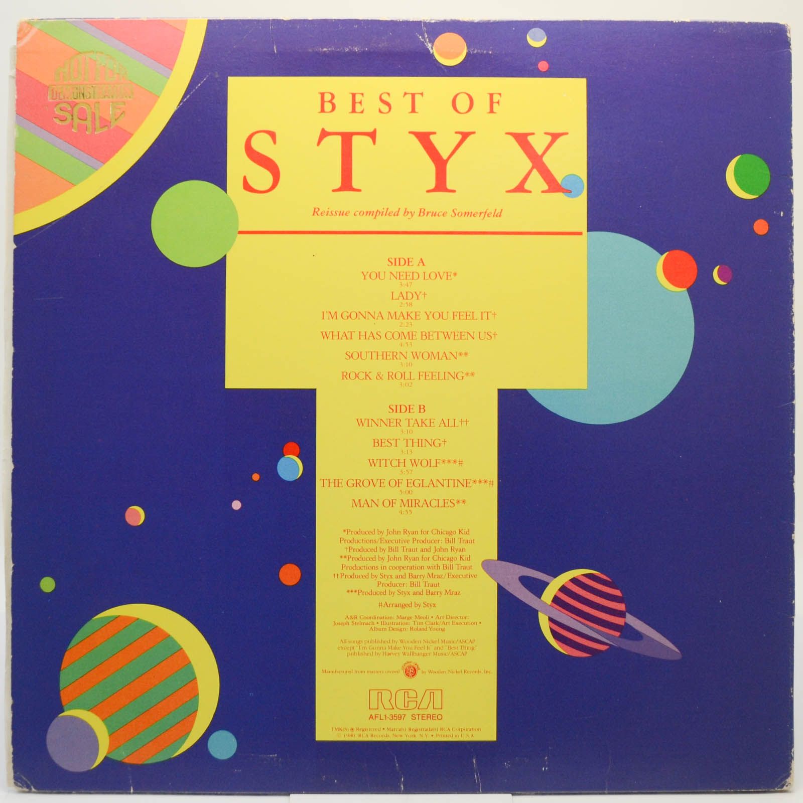 Styx — Best Of Styx (USA), 1977