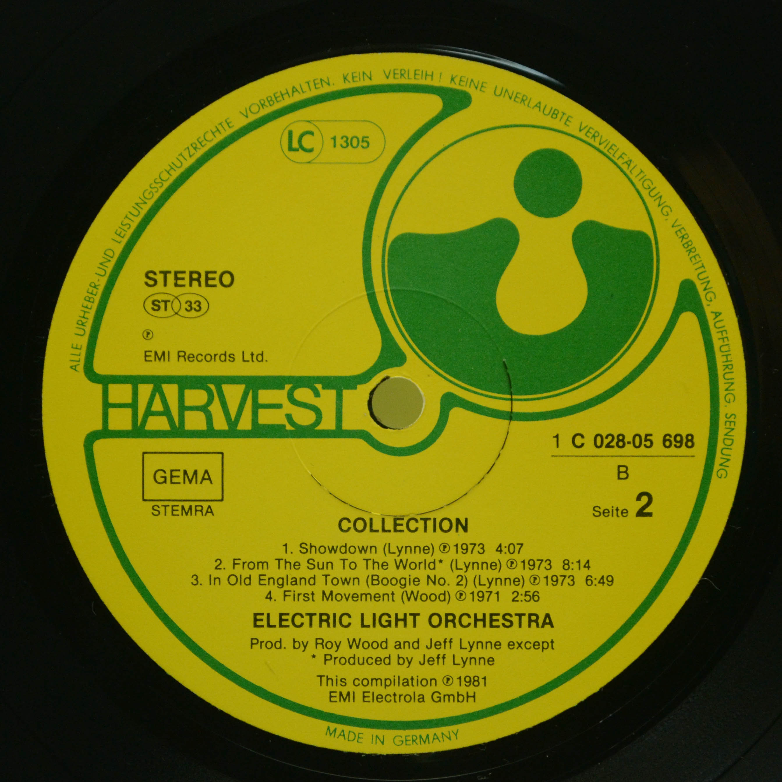 Electric Light Orchestra — Collection, 1981