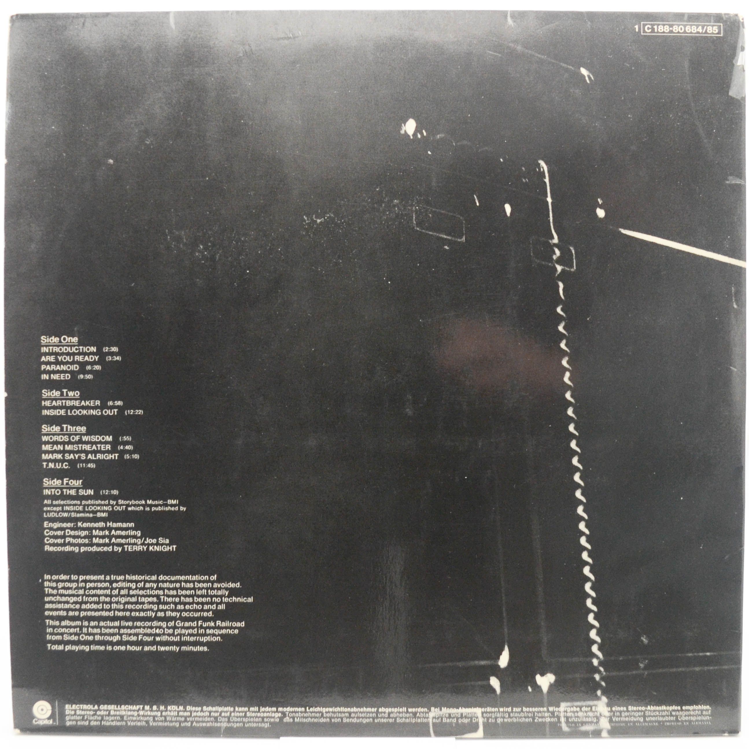 Grand Funk — Live Album (2LP), 1970